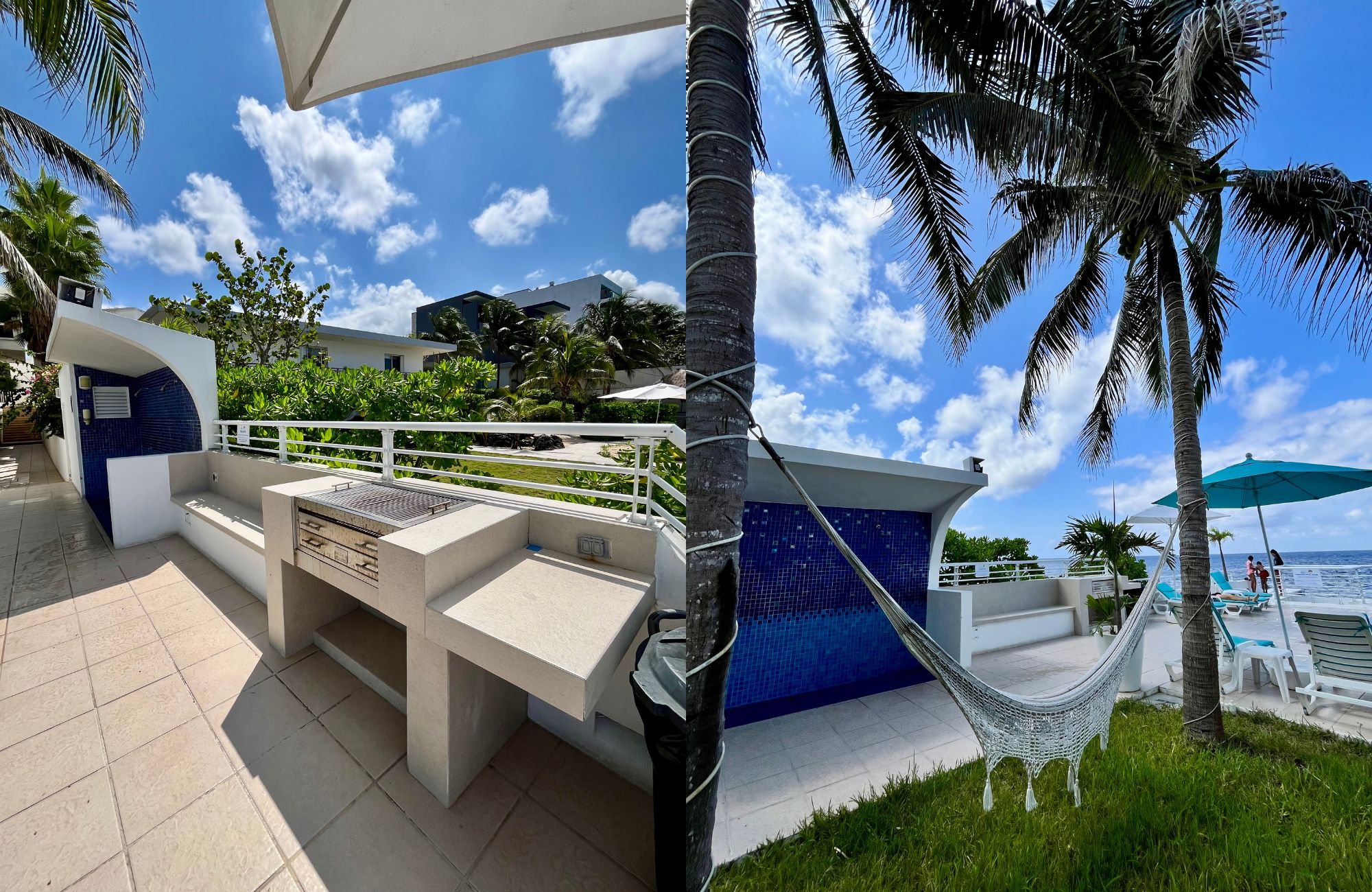 Condominium with balcony, oceanview infinity pool and jacuzzi for sale, downtown area, in Cozumel, Quintana Roo.