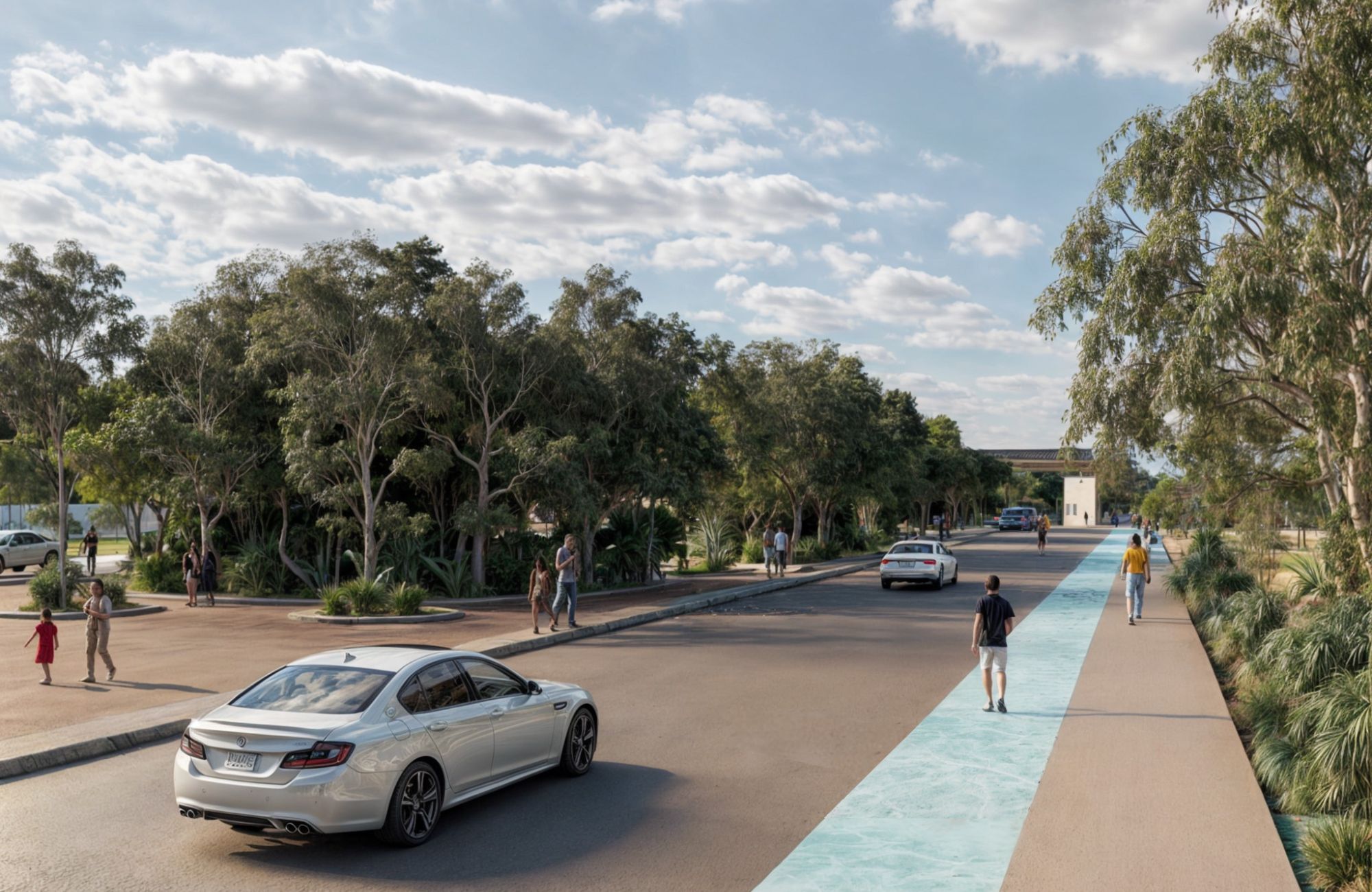 Single-family home lot for sale in Los Almendros Residential, Playa del Carmen.