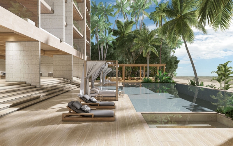 Luxury Beachfront Apartment for Sale, Chicxulub Puerto, Yucat&aacute;n