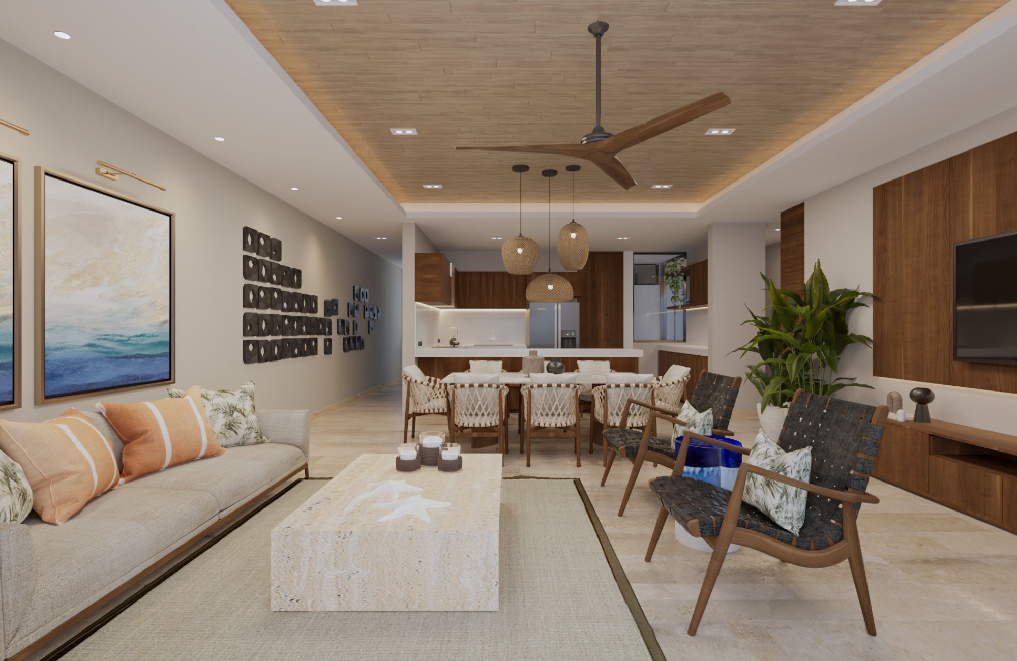 Condo with terrace, pool, service room, pre-sale, North Zone, M&eacute;rida.