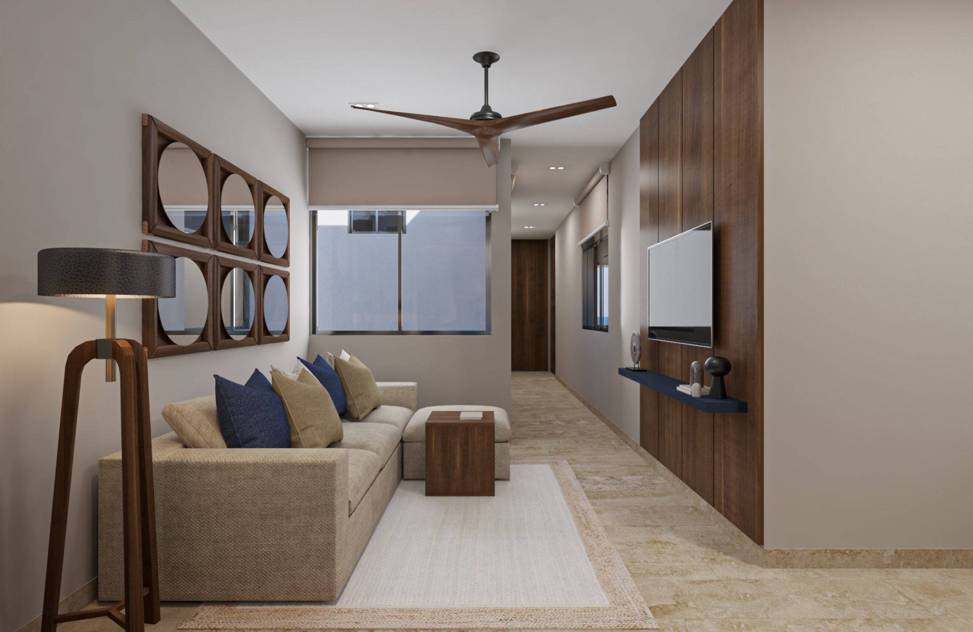 Condo with terrace, pool, service room, pre-sale, North Zone, M&eacute;rida.