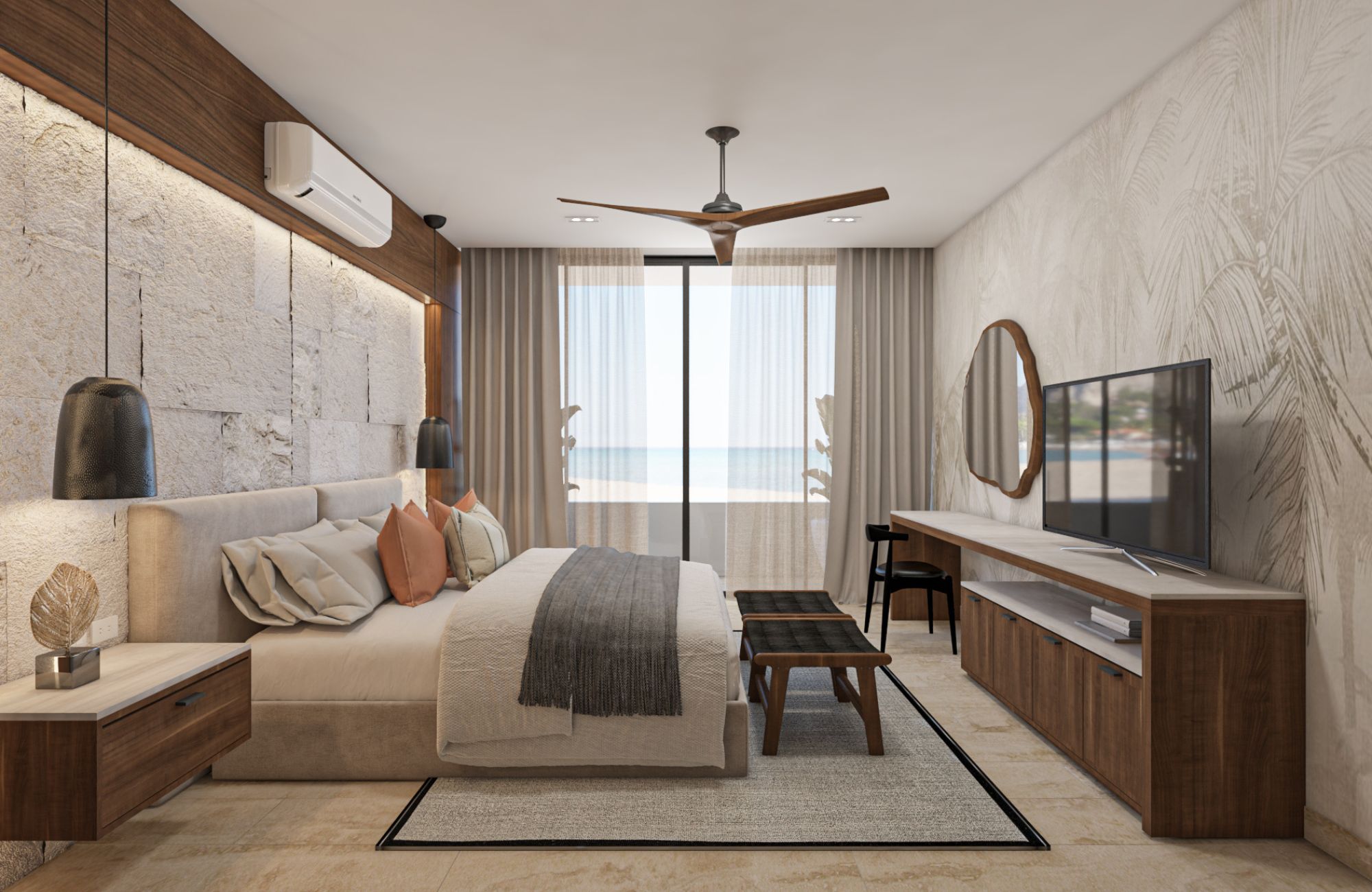 Condo with terrace, pool, service room, pre-sale, North Zone, M&eacute;rida.