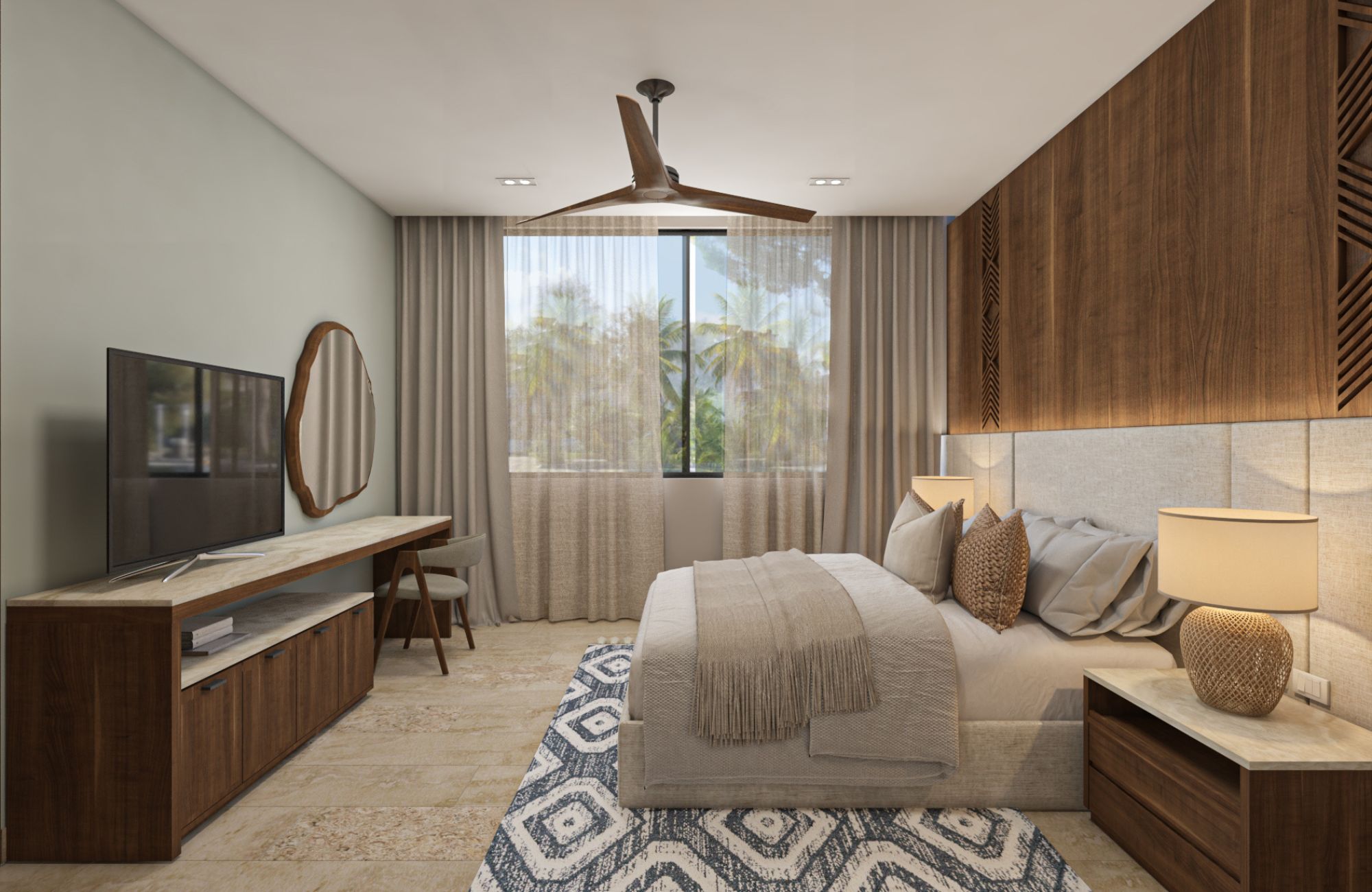 Exclusive Apartment in Restored Casona with Amenities for Sale, Downtown M&eacute;rida