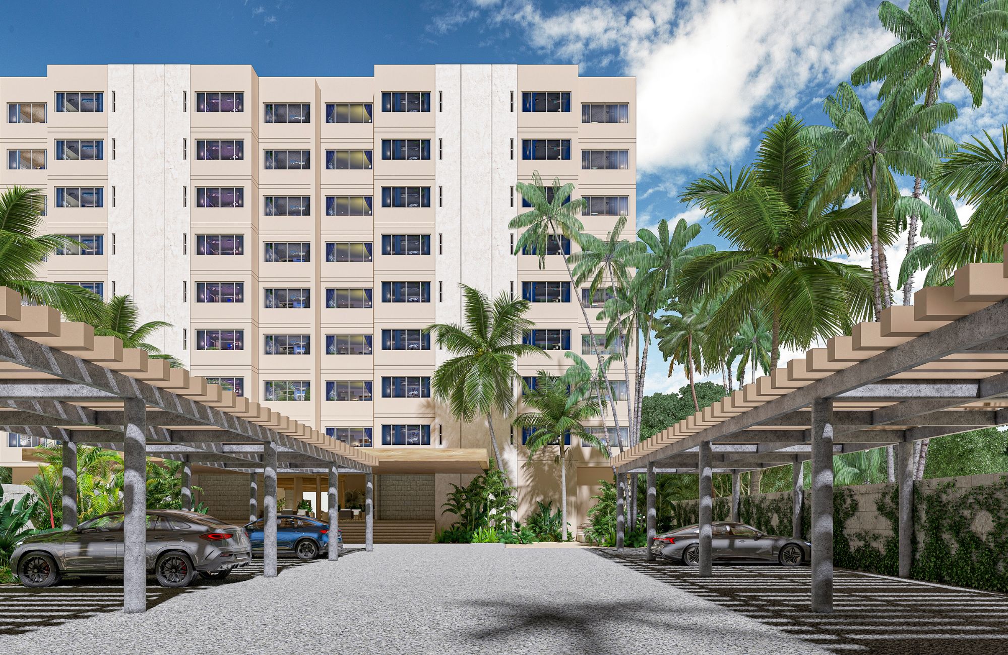 Exclusive Apartment in Restored Casona with Amenities for Sale, Downtown M&eacute;rida