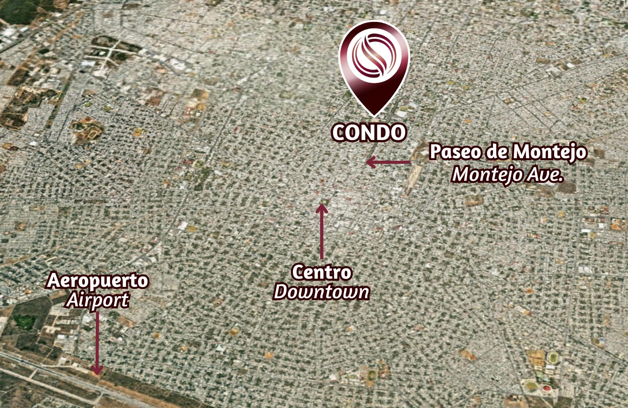 Apartments with garden, pool, games room, sale, Zona Campestre, M&eacute;rida.