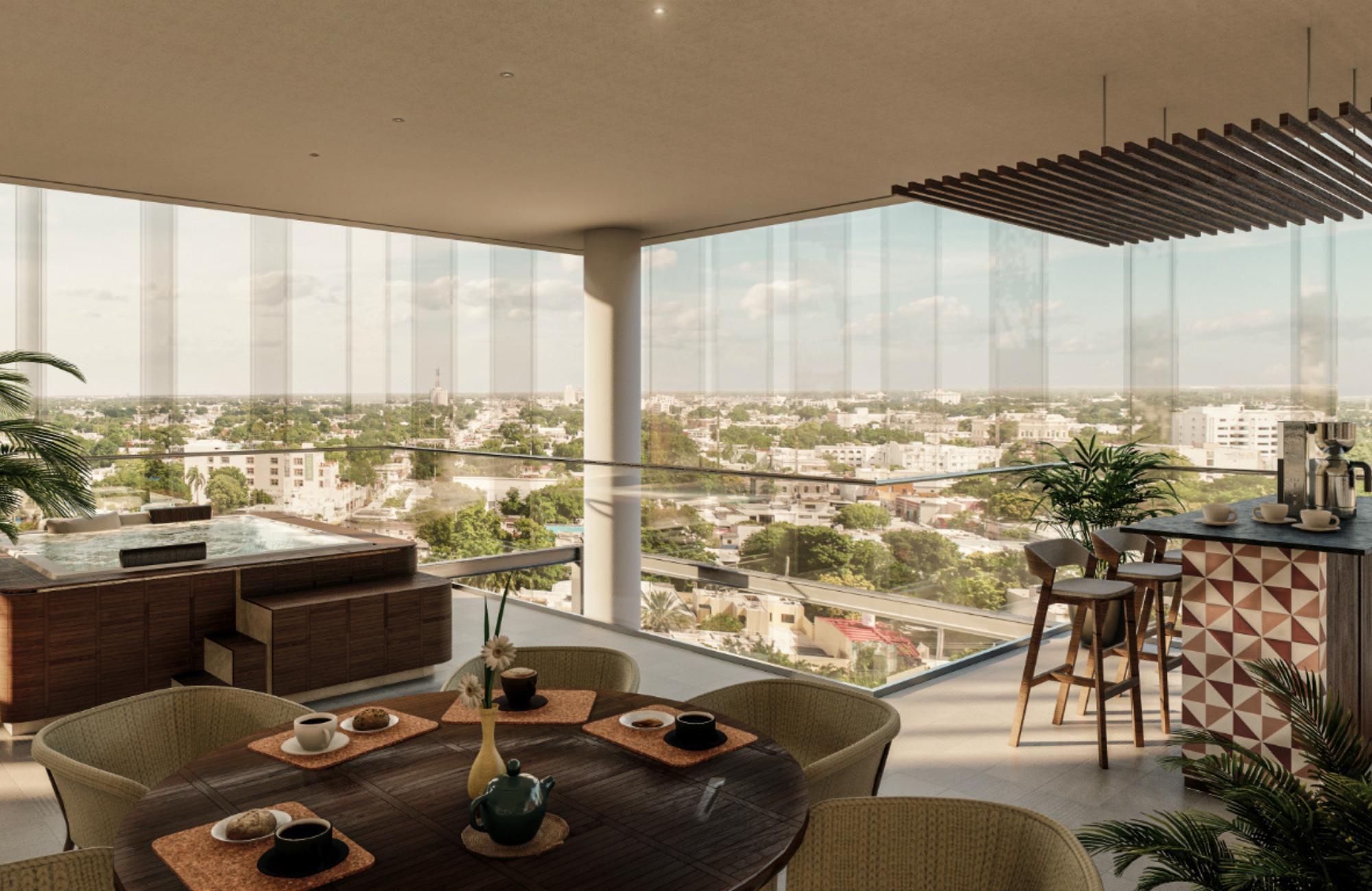 Condo with panoramic views for sale, M&eacute;xico Norte, M&eacute;rida