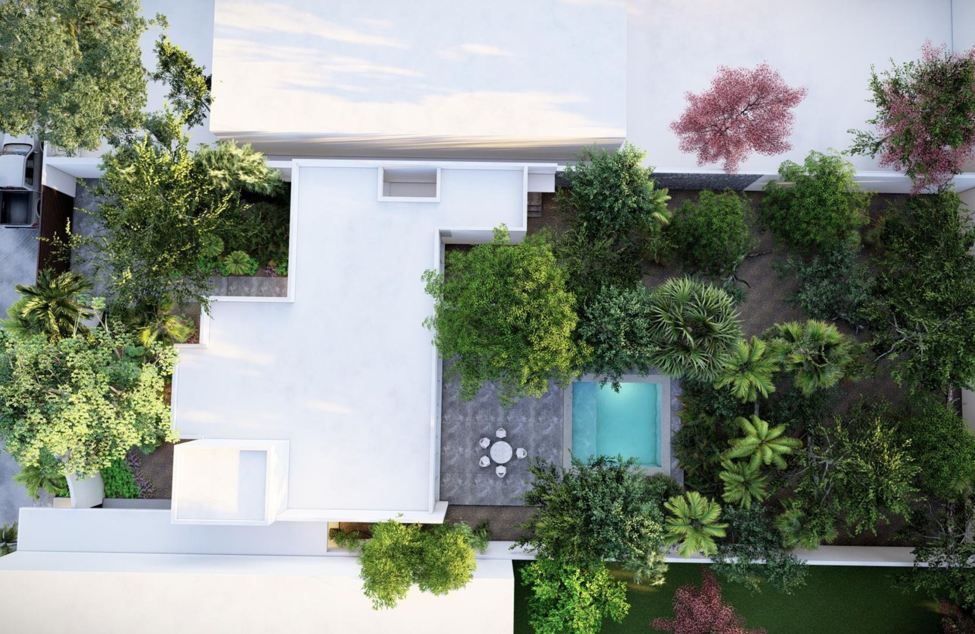 House with private pool for sale, Lagos del Sol, Canc&uacute;n