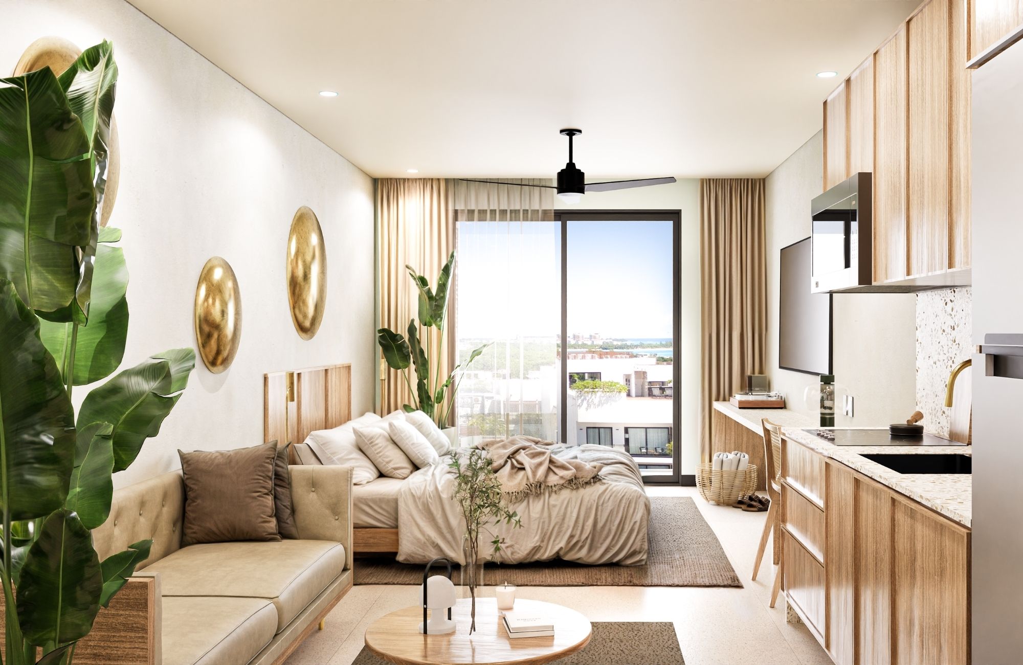 Penthouse with rooftop and private pool, for sale, Colosio zon3e, Playa del Carmen, Quintana Roo, Mexico.