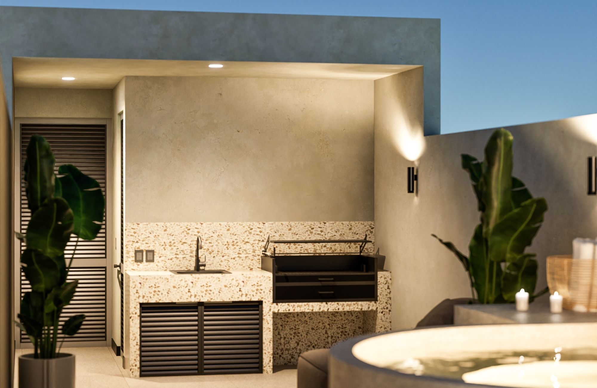 Penthouse with rooftop and private pool, for sale, Colosio zon3e, Playa del Carmen, Quintana Roo, Mexico.