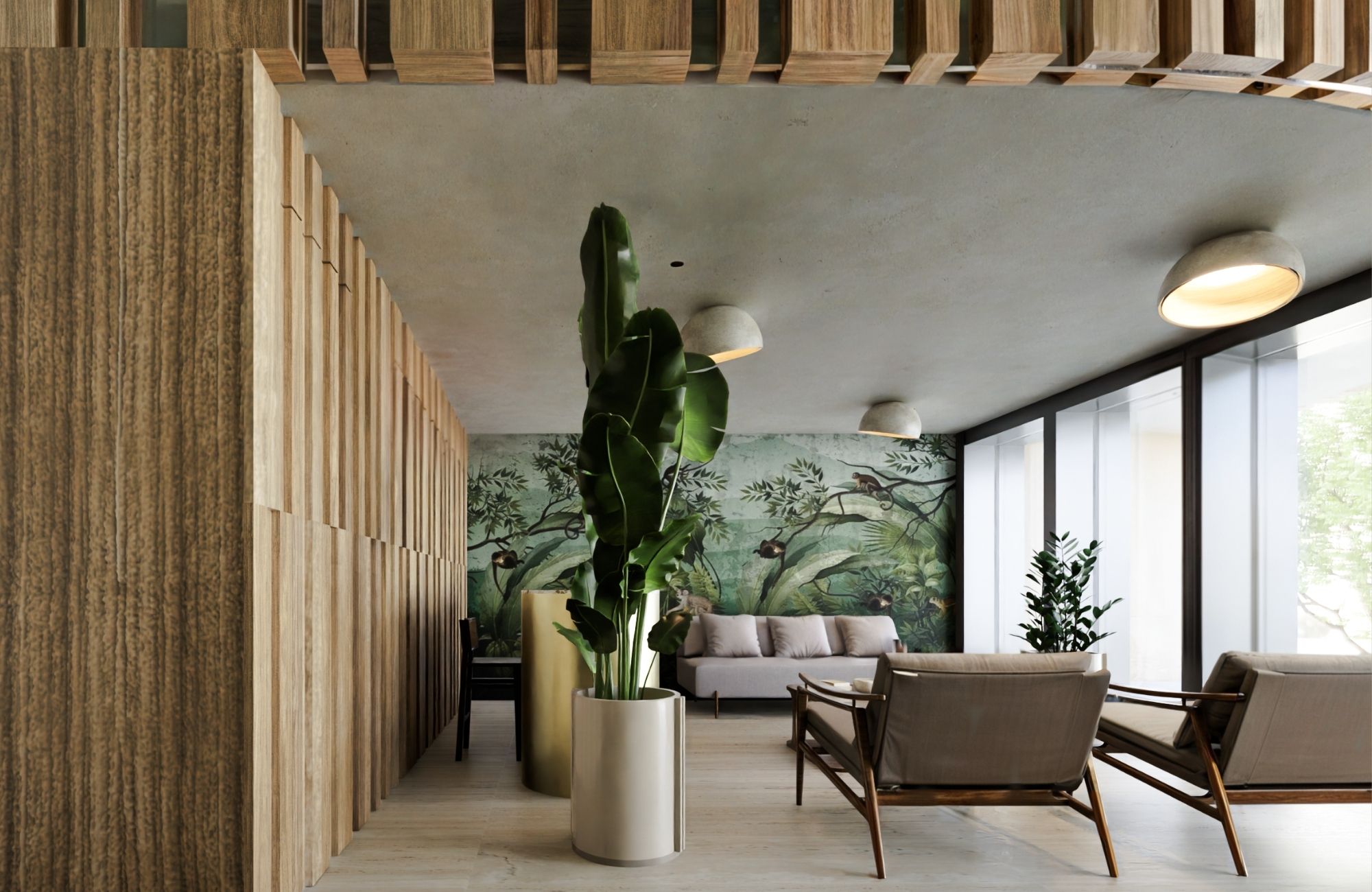 Double height apartment, luxury finishes, with beach club, golf course, more than 20 amenities, for sale, Corasol, Playa del Carmen, pre-con