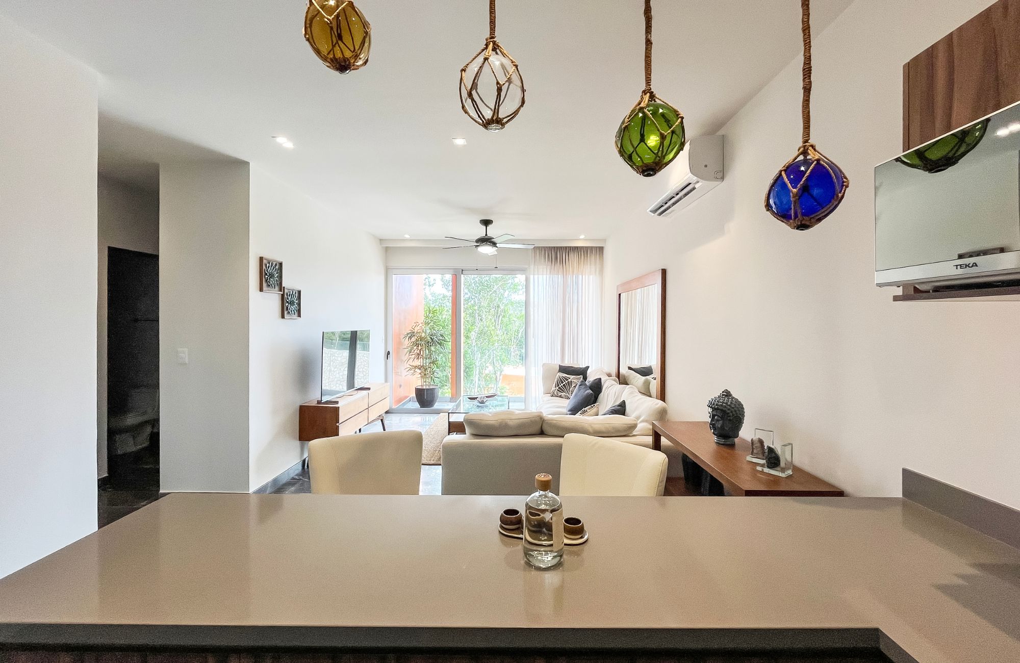 Departamento cerca del mar, sistema lock off,&nbsp; sky pool, coworking, pre-construccion, en venta Tankah, Tulum.