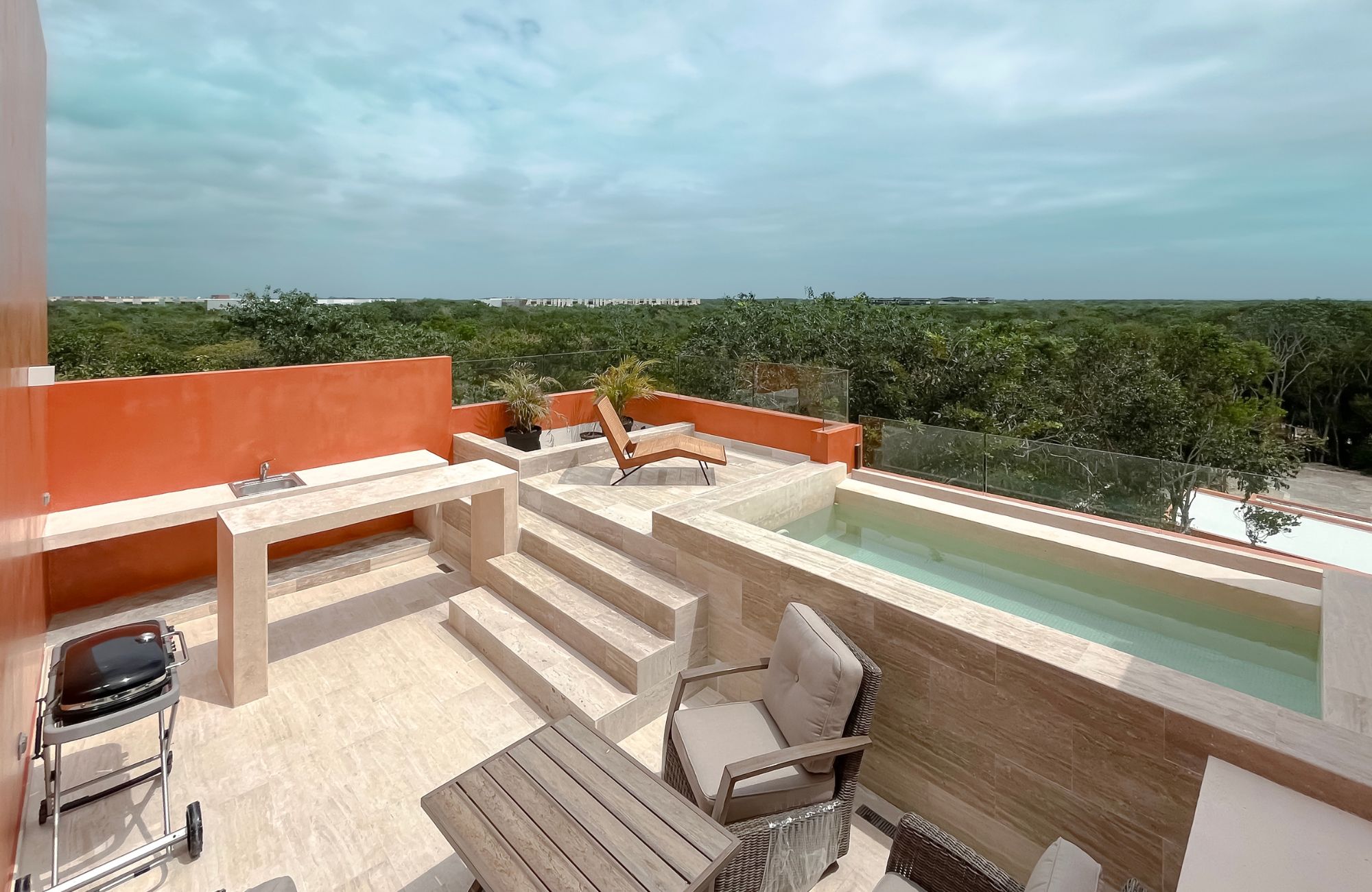 Departamento cerca del mar, sistema lock off,&nbsp; sky pool, coworking, pre-construccion, en venta Tankah, Tulum.