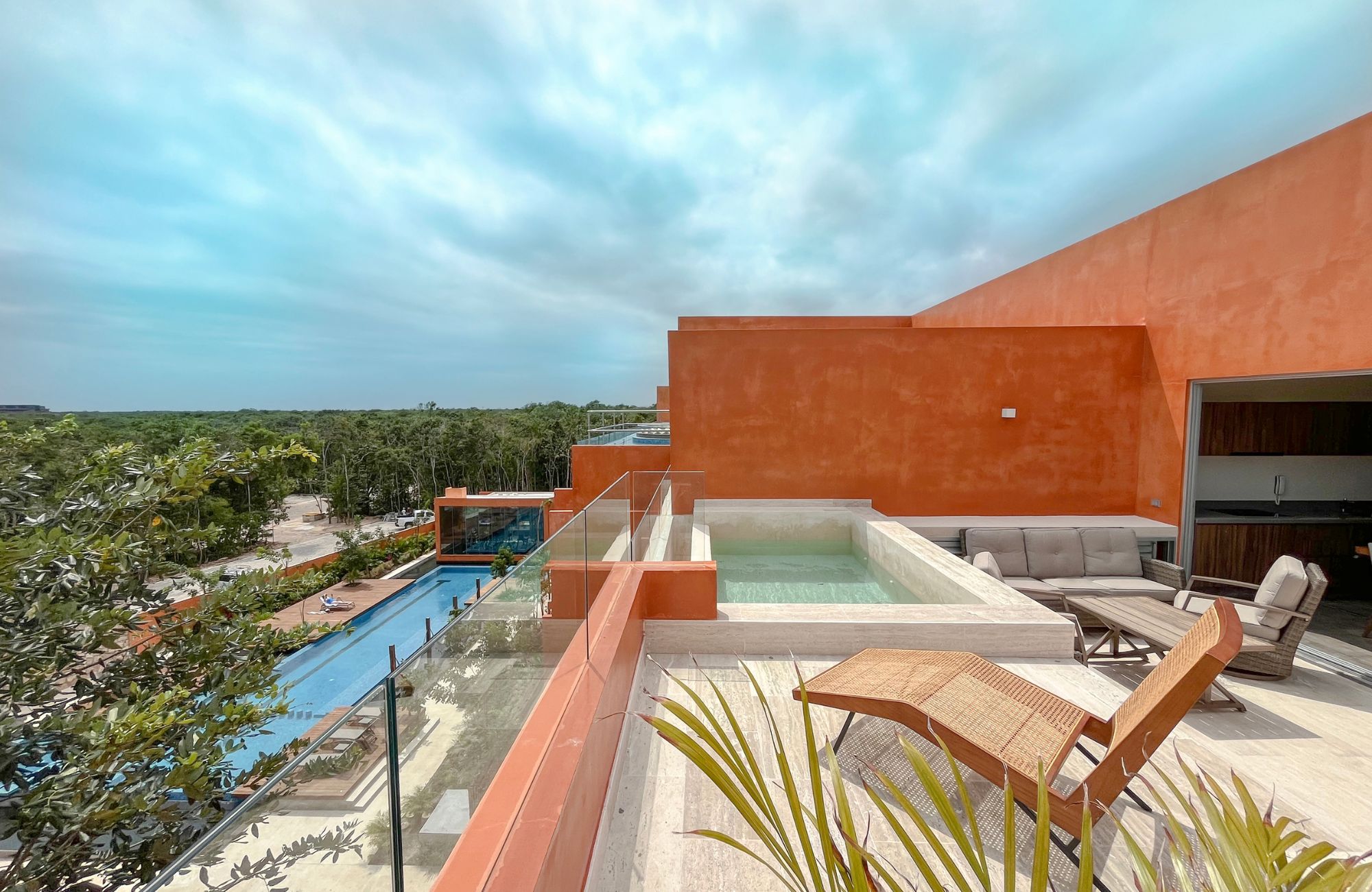 Departamento cerca del mar, sistema lock off,&nbsp; sky pool, coworking, pre-construccion, en venta Tankah, Tulum.