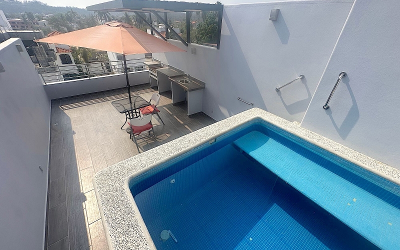 Penthouse with Private Pool and Lock-Off for Sale, Sector M, Huatulco