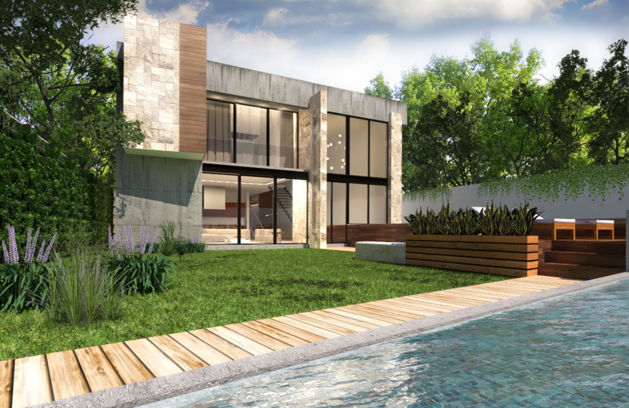 Residence with garden and private pool for sale, Yucat&aacute;n Country Club, M&eacute;rida