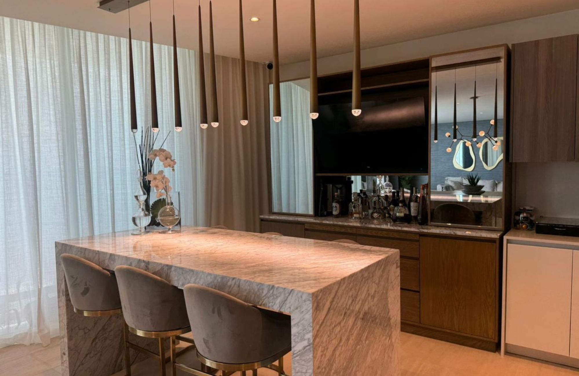 Luxury penthouse with studio and Nichupt&eacute; Lagoon views, Hotel Zone Canc&uacute;n