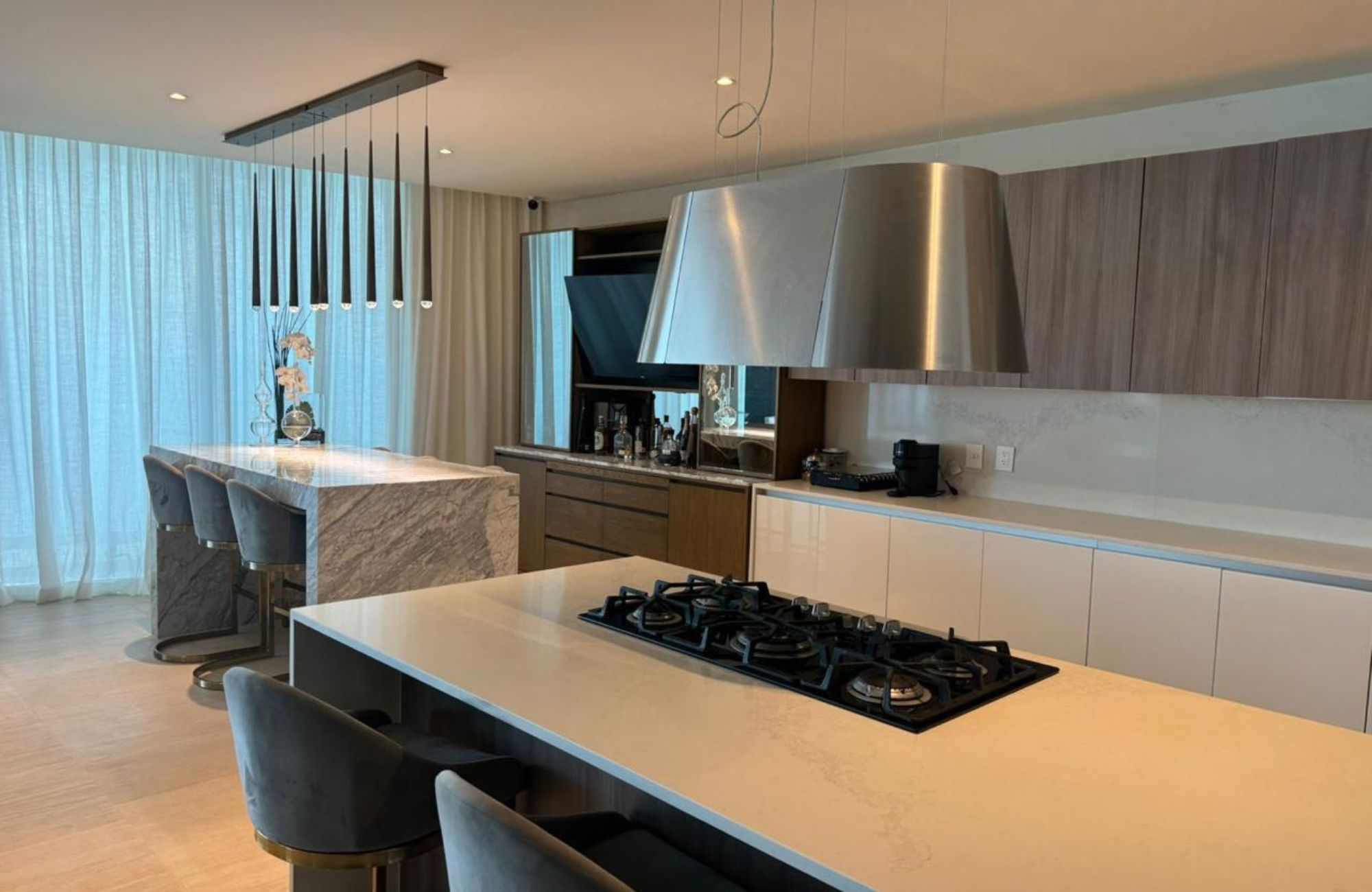 Luxury penthouse with studio and Nichupt&eacute; Lagoon views, Hotel Zone Canc&uacute;n