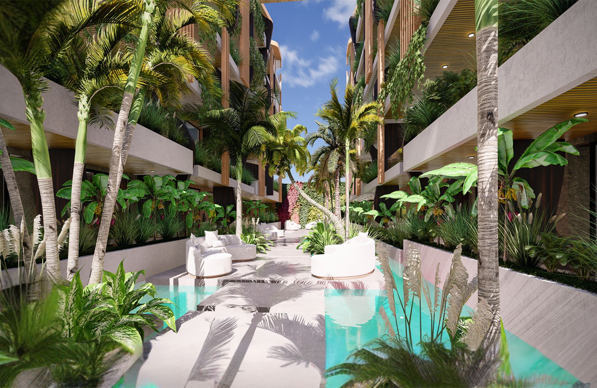 Condo with more than 15 amenities in pre-construction for sale Playa del Carmen