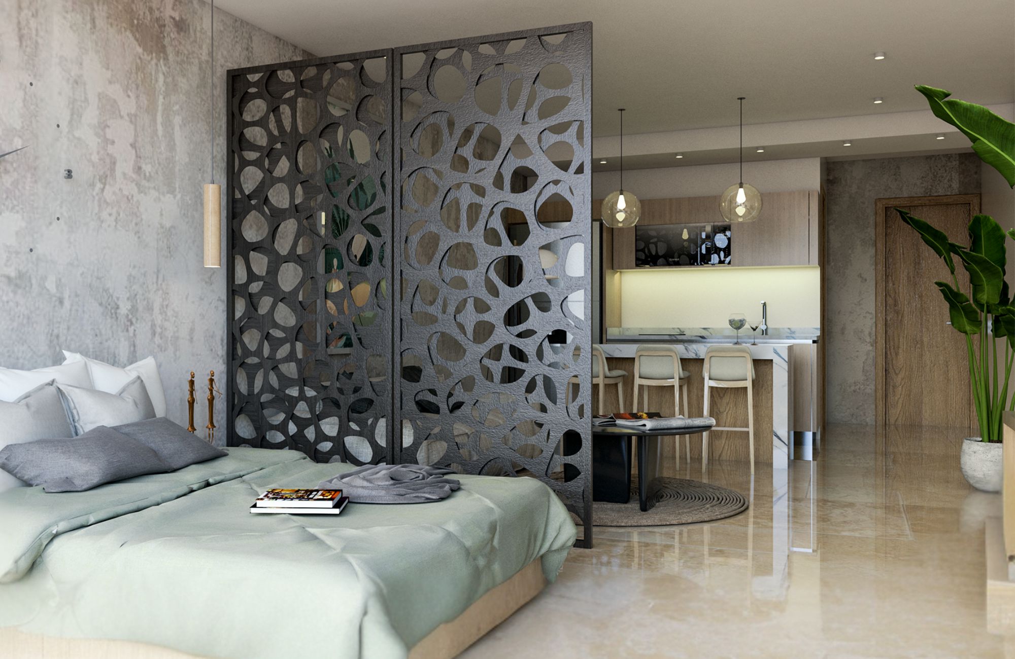 Penthouse studio just a few meters from the ocean, for sale, Centro, Playa del Carmen