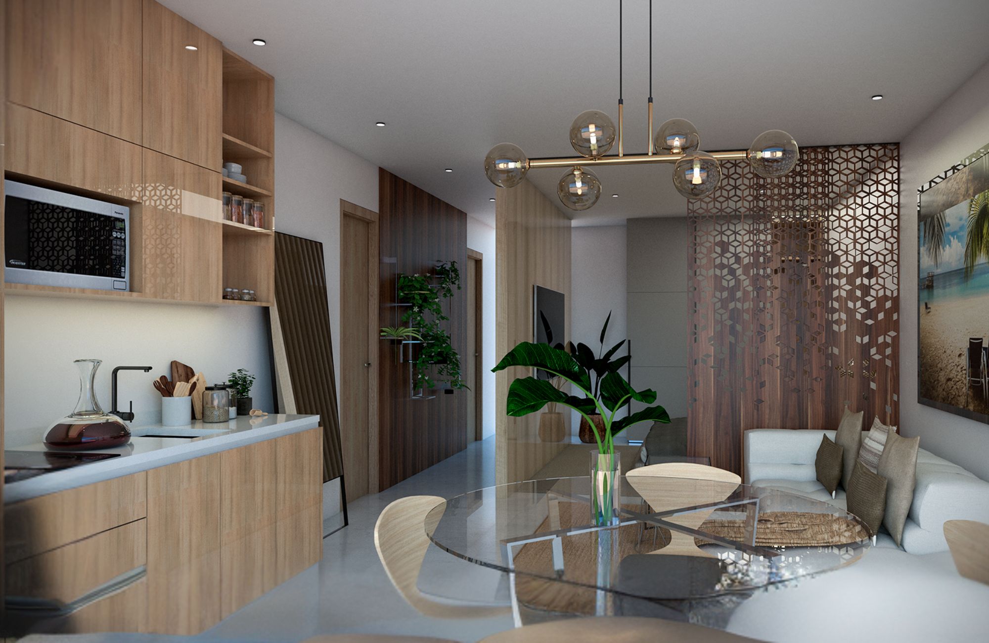 Penthouse studio just a few meters from the ocean, for sale, Centro, Playa del Carmen