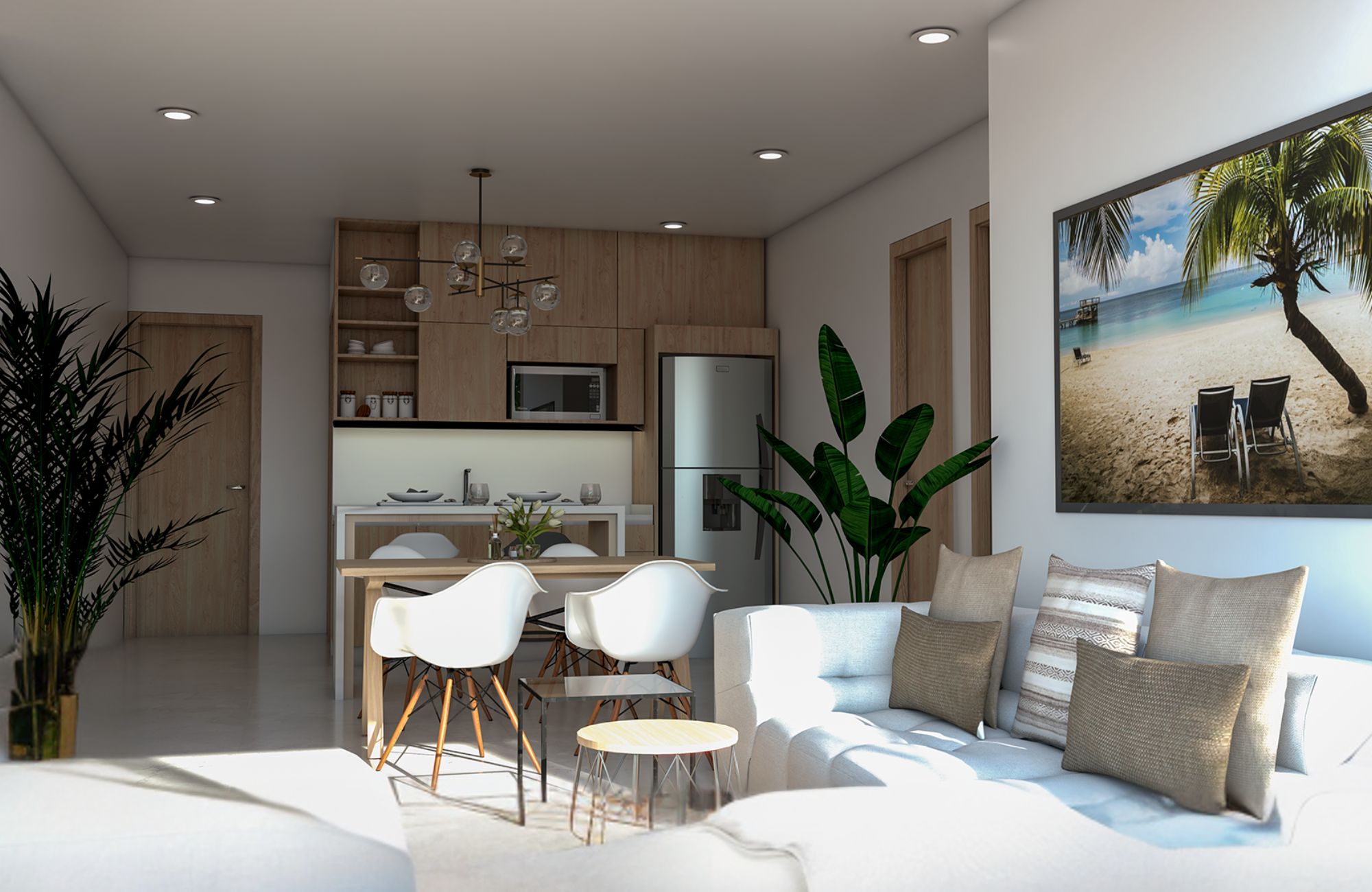 Penthouse studio just a few meters from the ocean, for sale, Centro, Playa del Carmen