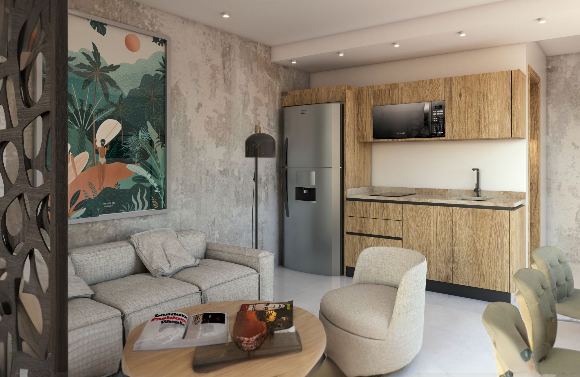 Penthouse studio just a few meters from the ocean, for sale, Centro, Playa del Carmen