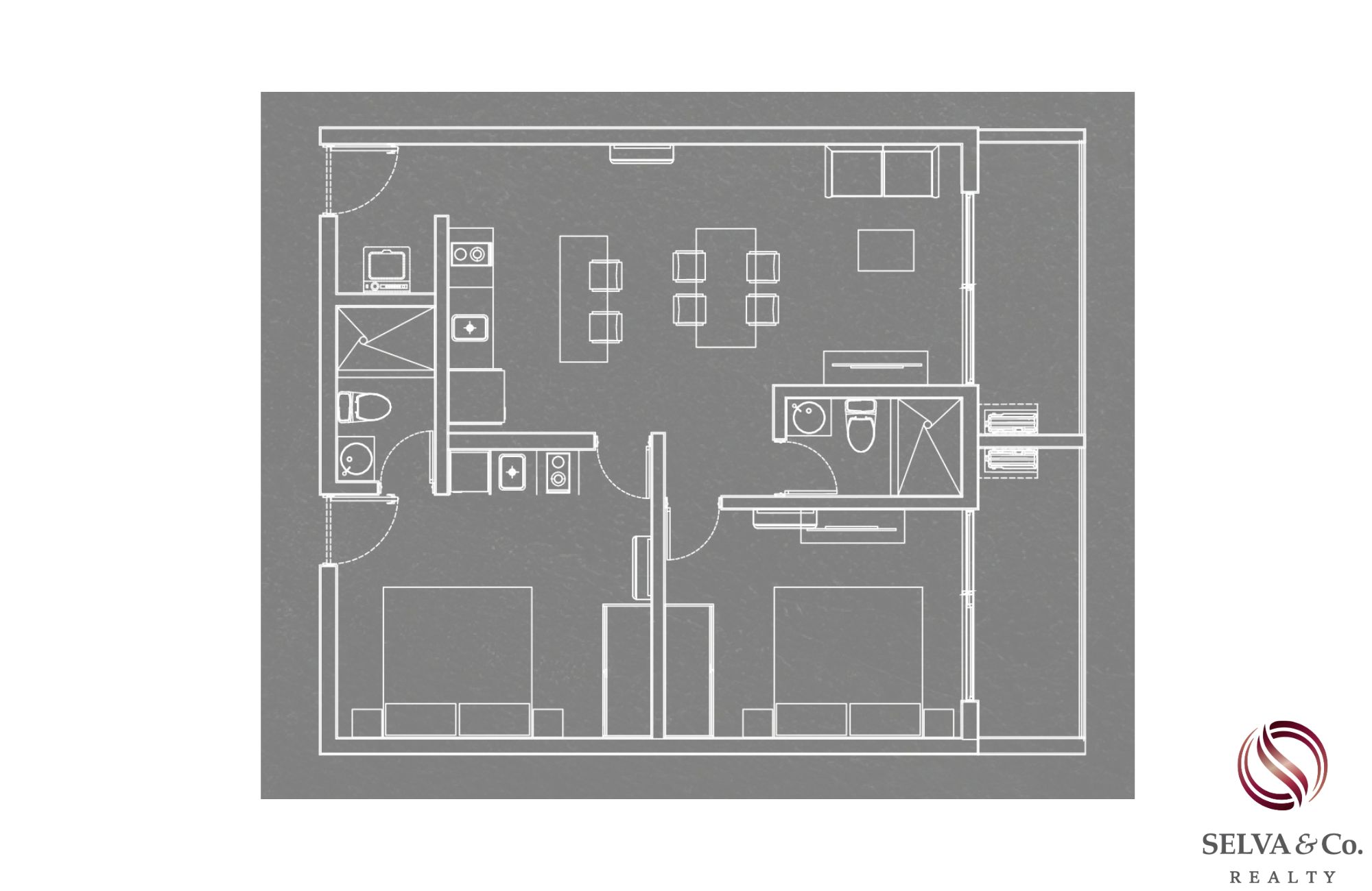 Departamento Amueblado con Vista al Mar en Venta, Centro de Playa del Carmen