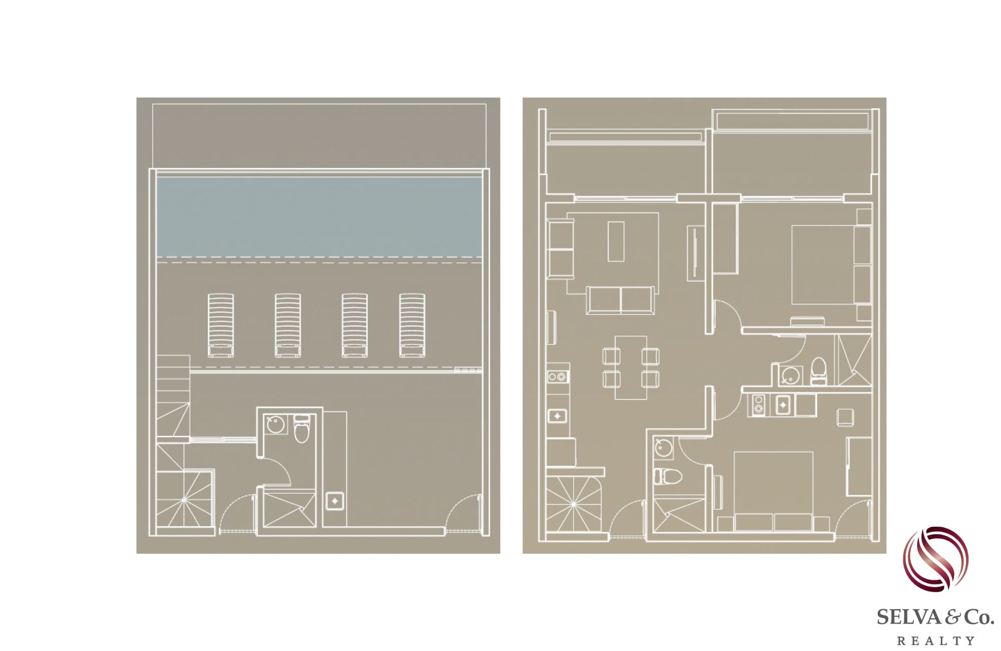 Penthouse with Rooftop Pool for Sale, Coco Beach, Playa del Carmen