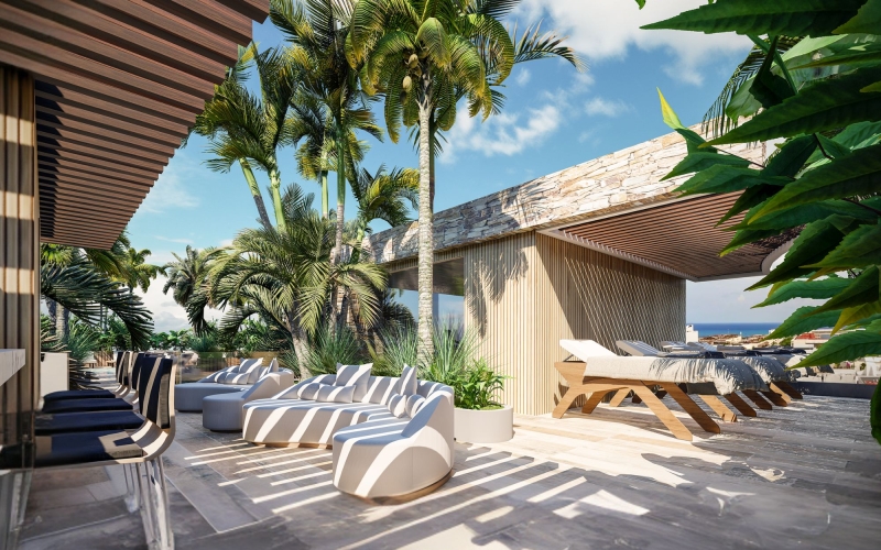 Penthouse near to the beach, furnished, for sale, Downtown, Playa del Carmen