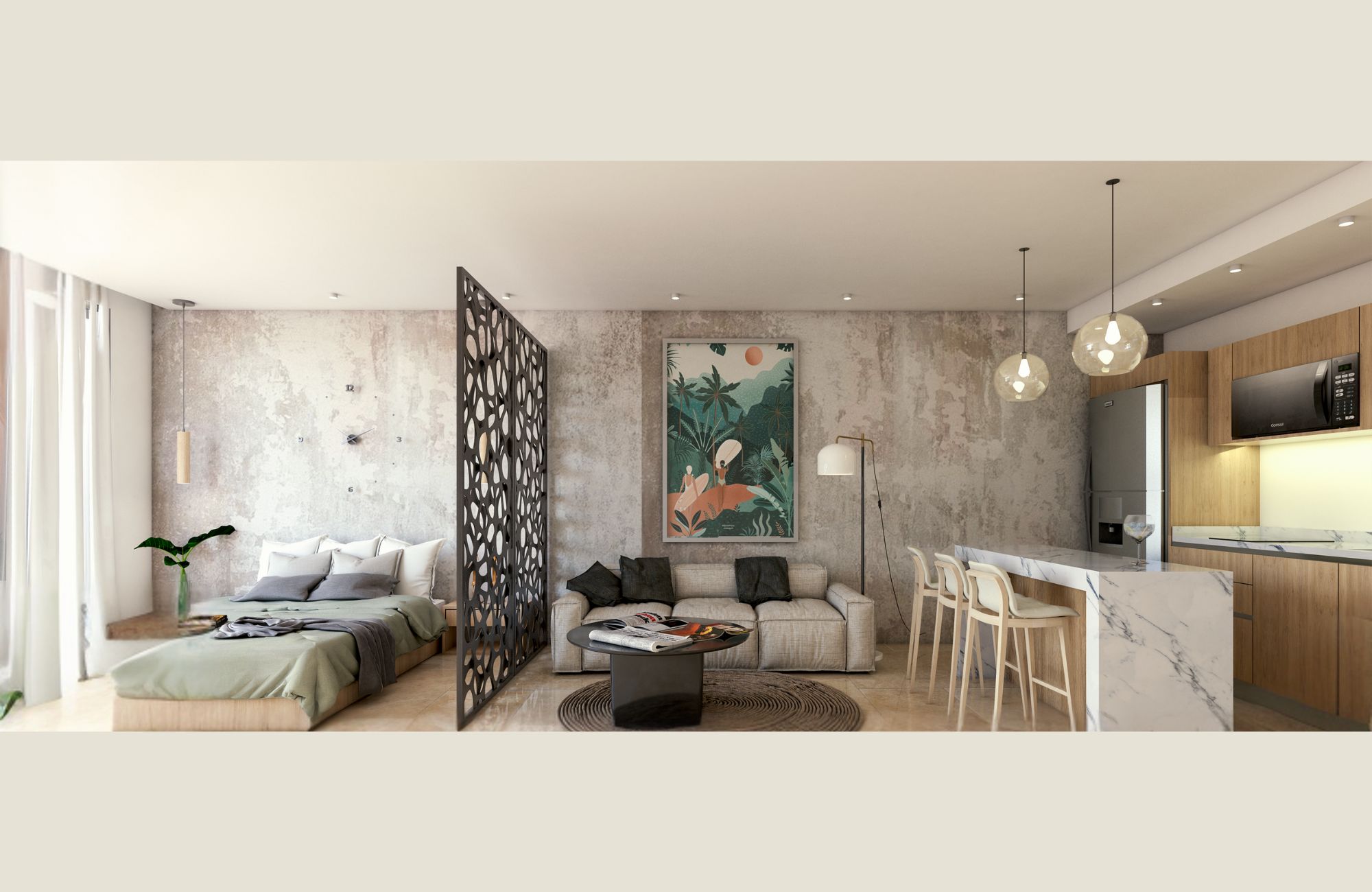 Penthouse with Rooftop Pool for Sale, Coco Beach, Playa del Carmen