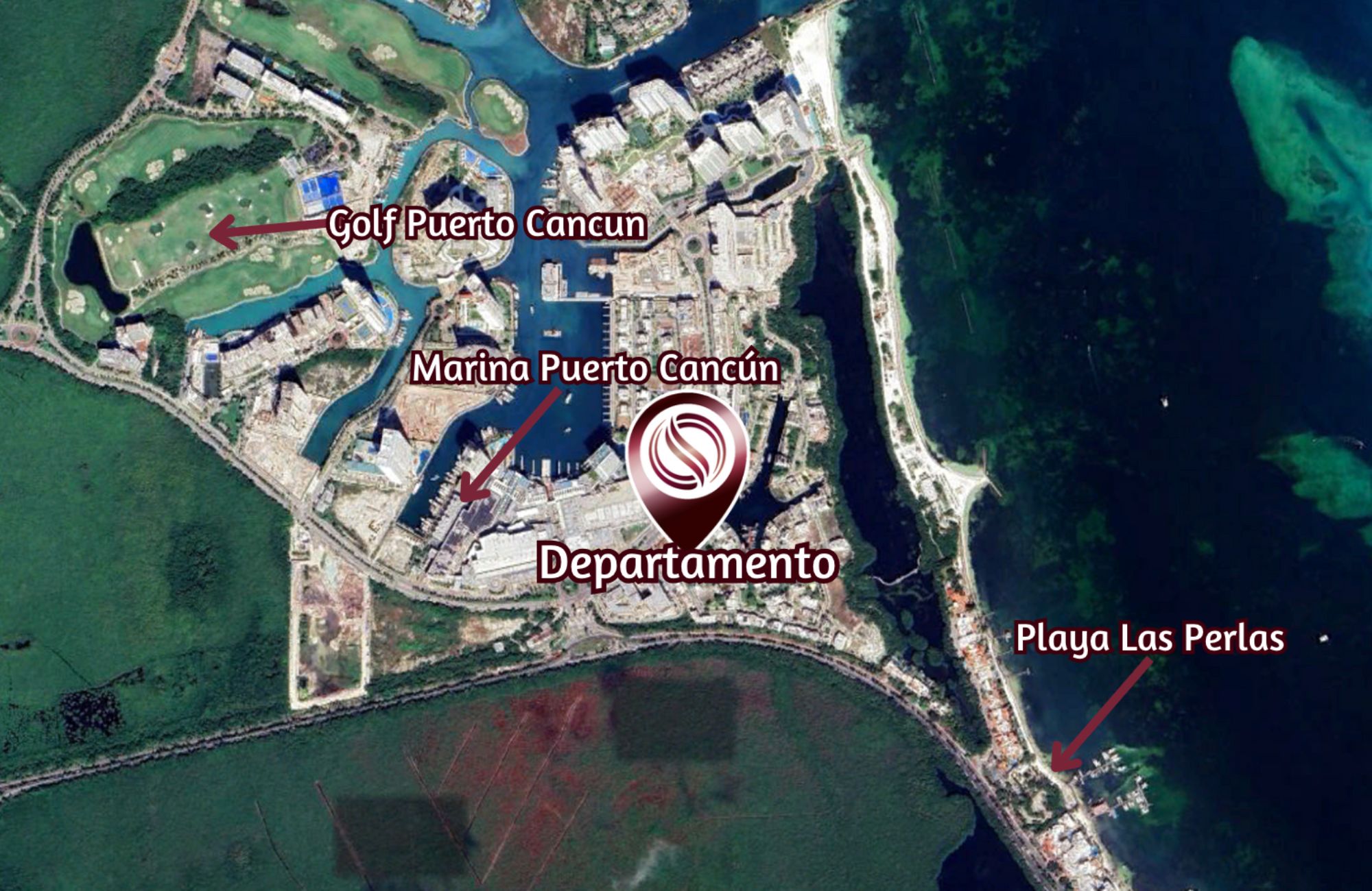 Hermoso departamento con vista al mar y la marina, con amenidades: alberca infinity, spa, gimnasio, area lounge, salon de eventos, lobby