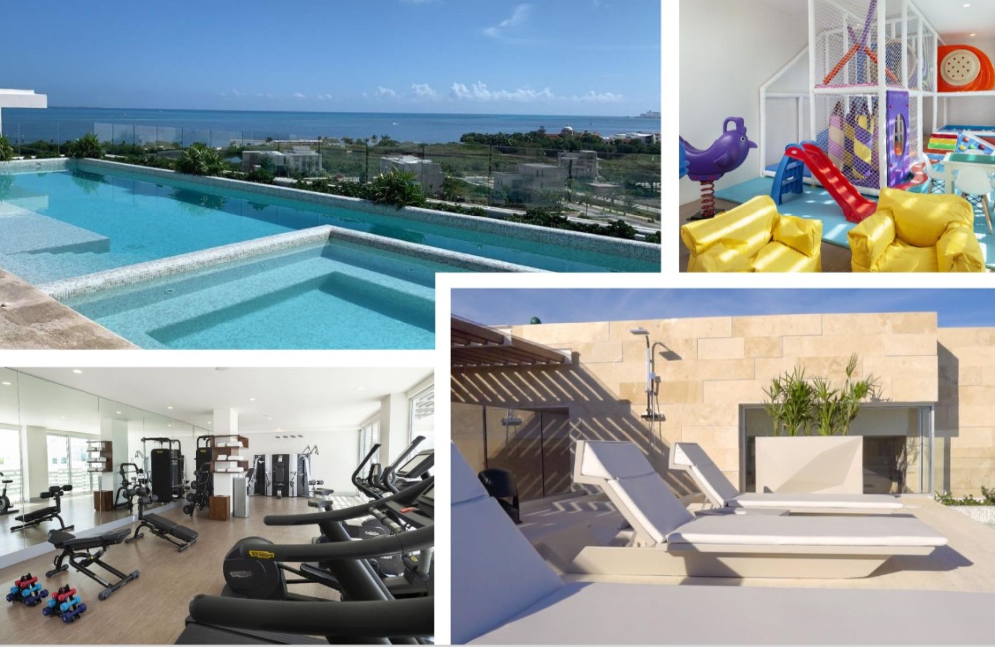 Hermoso departamento con vista al mar y la marina, con amenidades: alberca infinity, spa, gimnasio, area lounge, salon de eventos, lobby