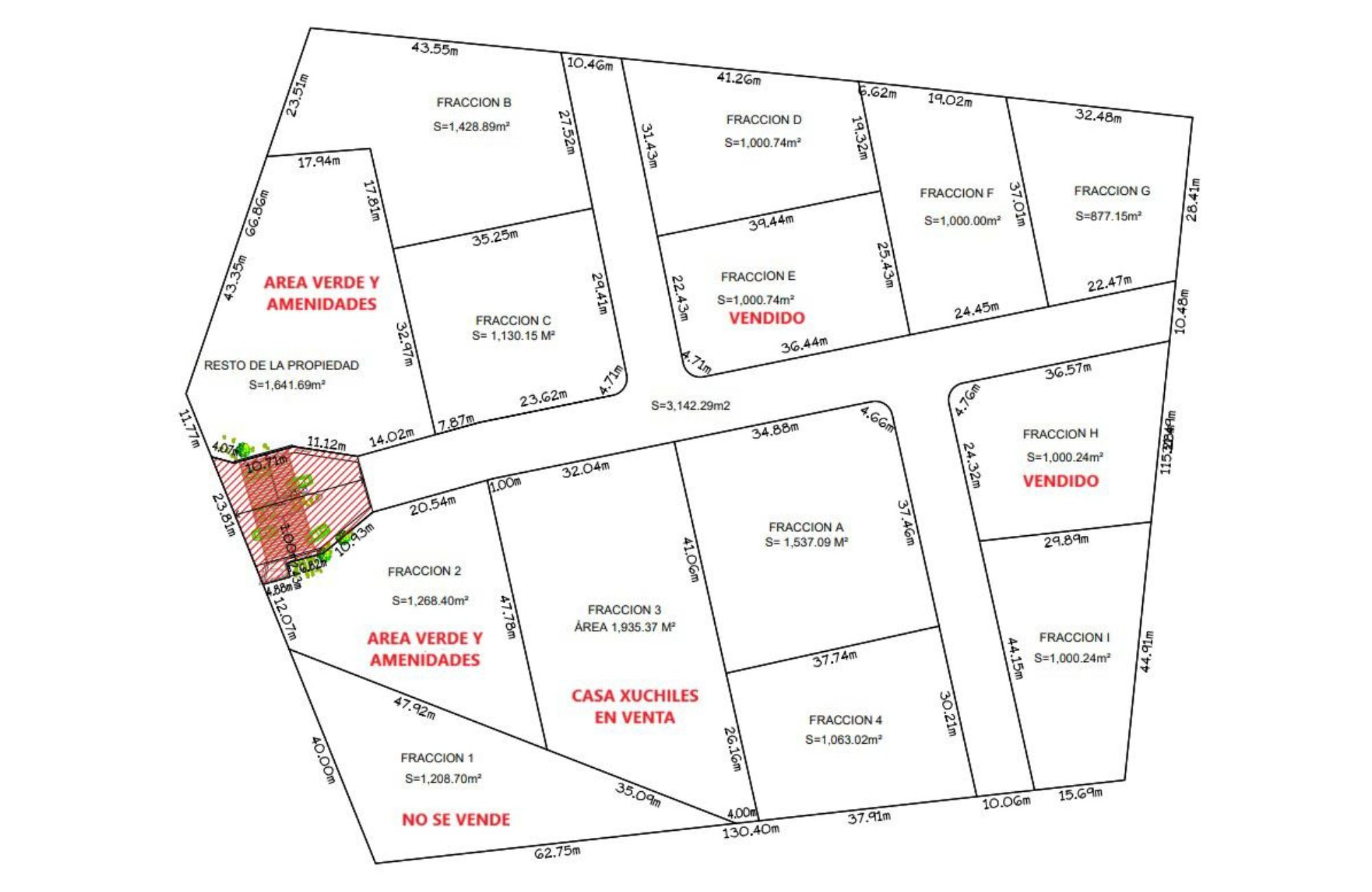 877 m&sup2; lot, gated community with amenities for sale San Miguel de Allende