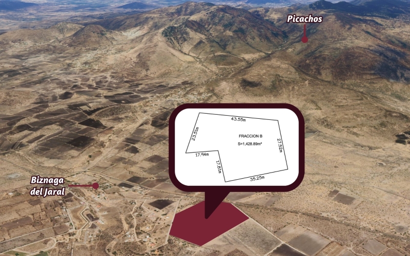 1,428 m&sup2; lot, gated community with amenities for sale San Miguel de Allende&nbsp;