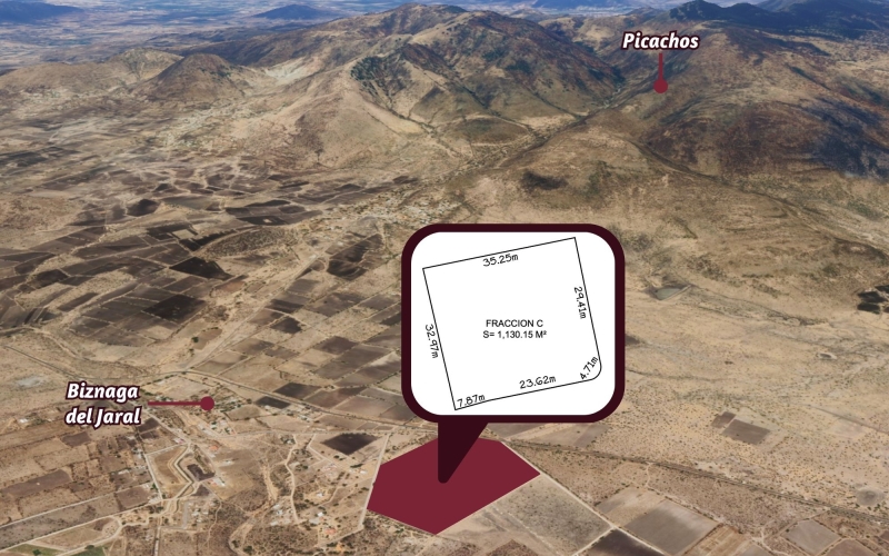 1,130 m&sup2; lot, gated community with amenities for sale San Miguel de Allende