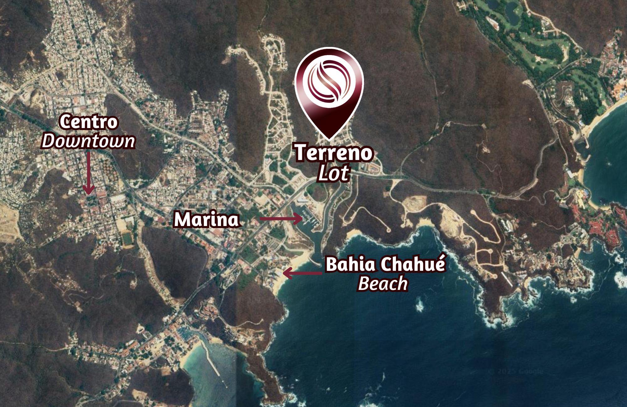 Single-Family Land of 387 m&sup2; for Sale, Sector E, Huatulco