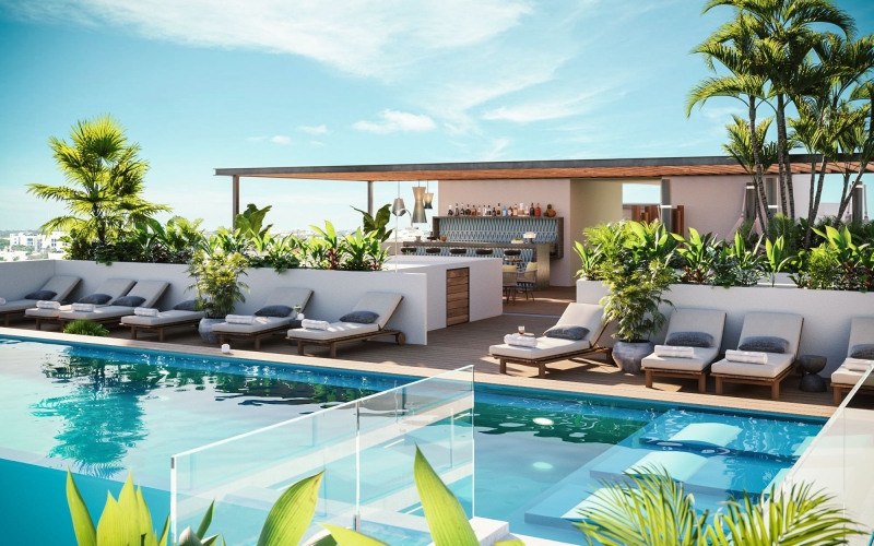 Condo Near to the Beach and the 5th Avenue, New, For Sale, Playa del Carmen