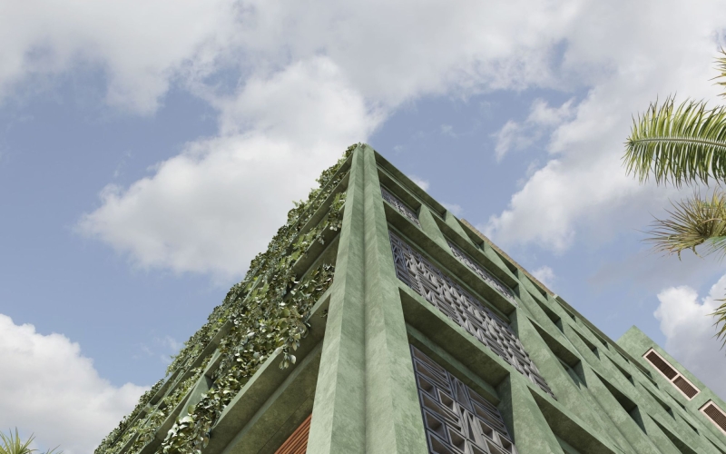 Departamento con alberca y club de playa, en venta, Tankah, Tulum&nbsp;