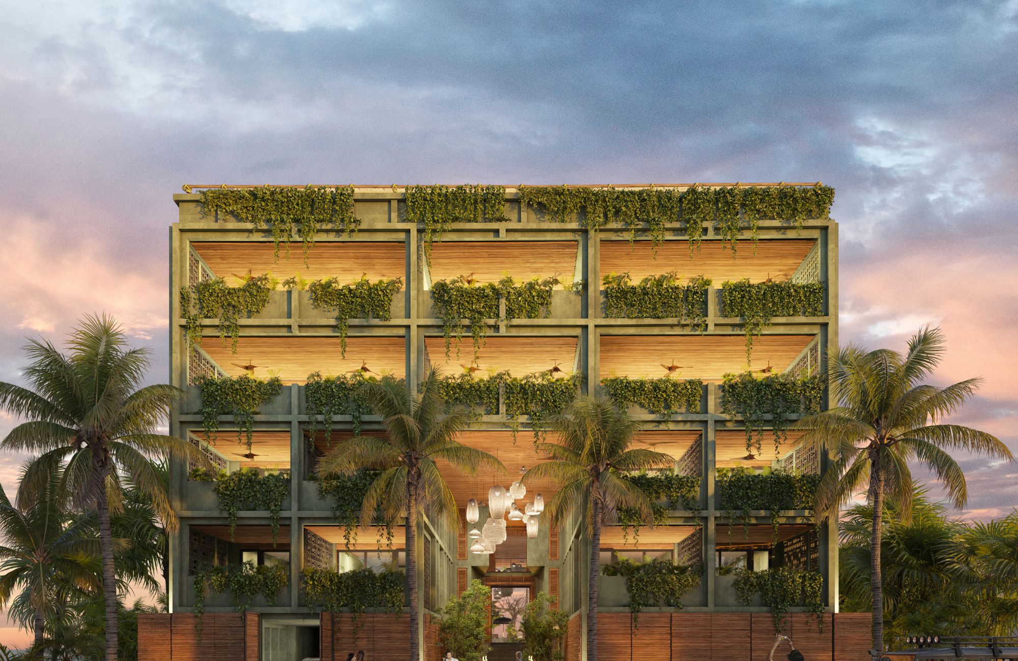 Departamento con acceso a la playa, alberca, pool bar, asadores, en venta Tulum