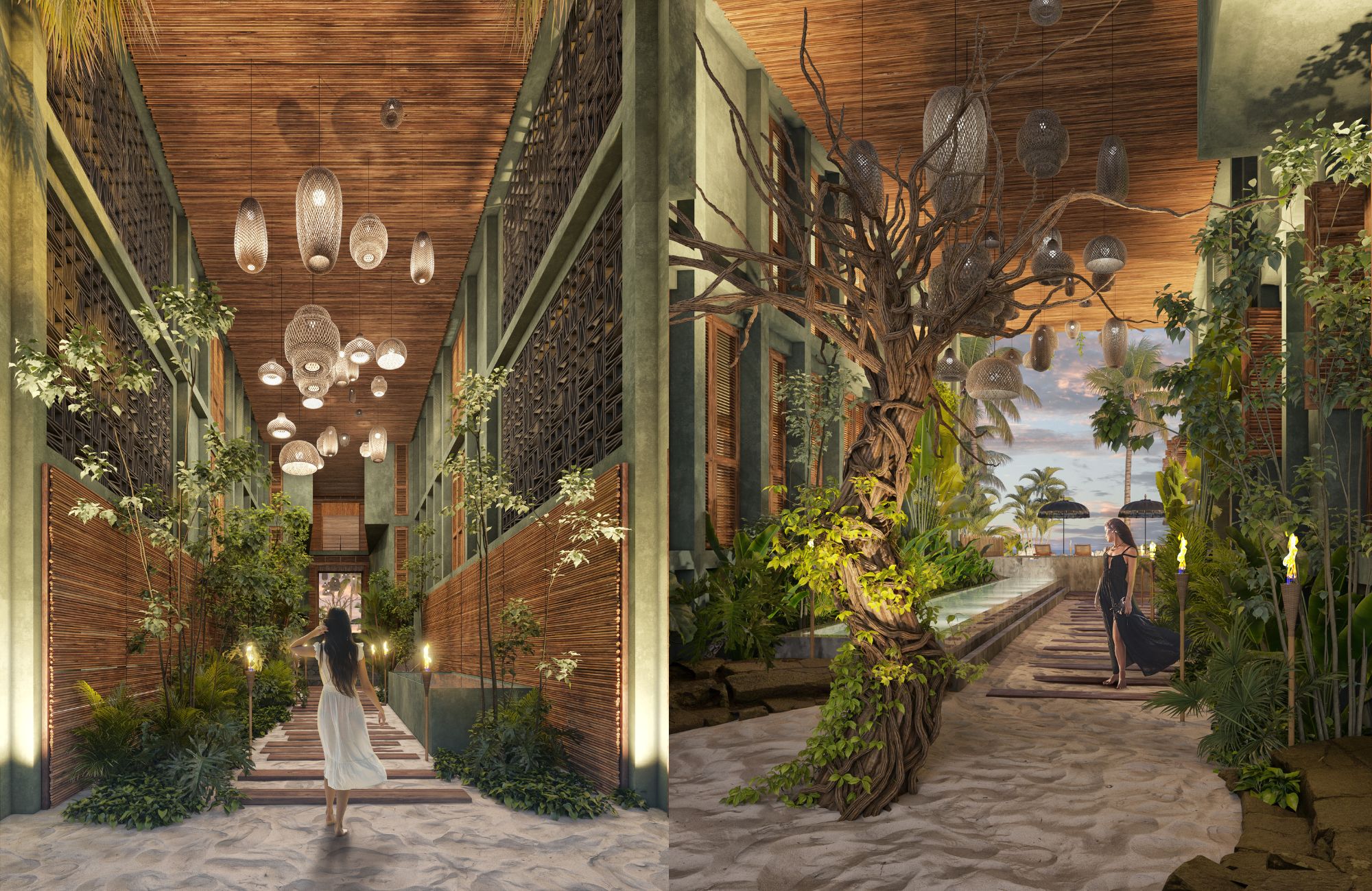 Departamento con acceso a la playa, alberca, pool bar, asadores, en venta Tulum