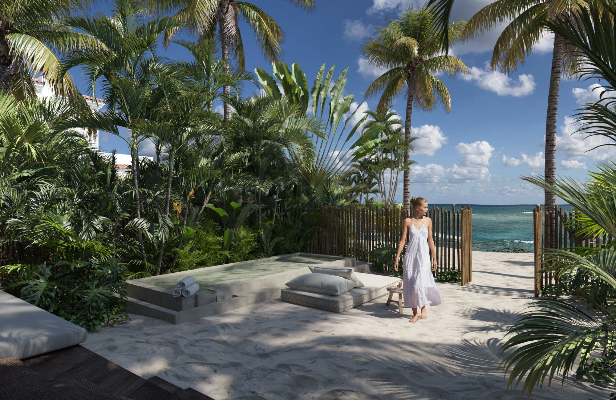 Condo en venta, planta baja, alberca, cerca de la playa, Tulum 101, Tulum