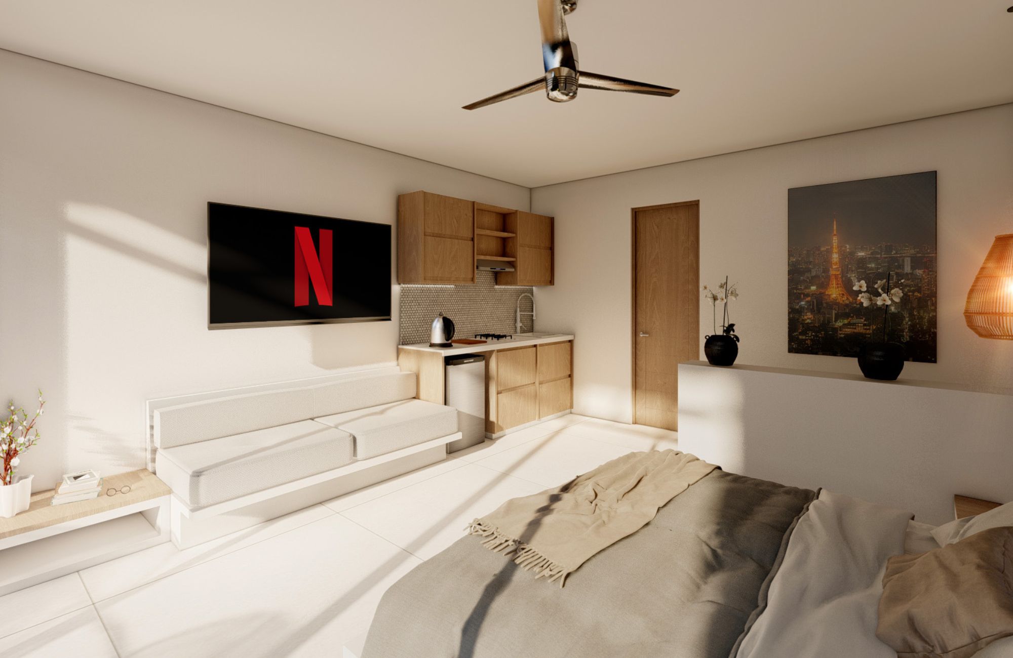 Apartment with 2 pools in common area, in pre-construction, for sale, Fifth Avenue, Huatulco.