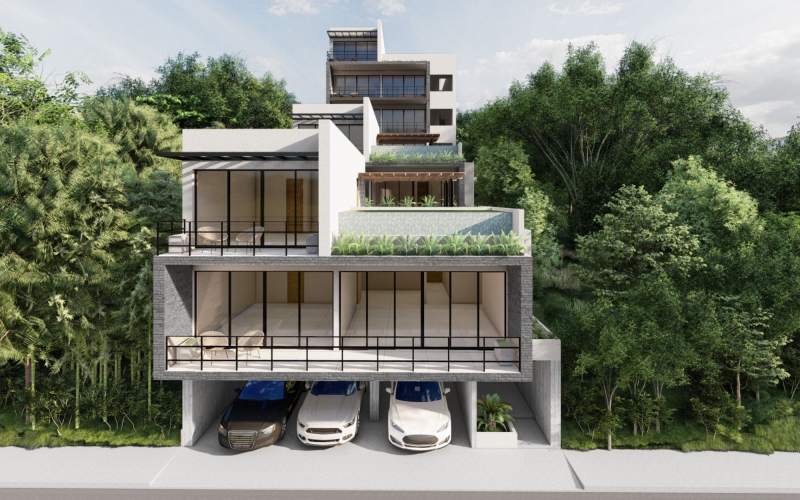 Apartment with Private Terrace, Shared Pools, for Sale, Santa Cruz Huatulco