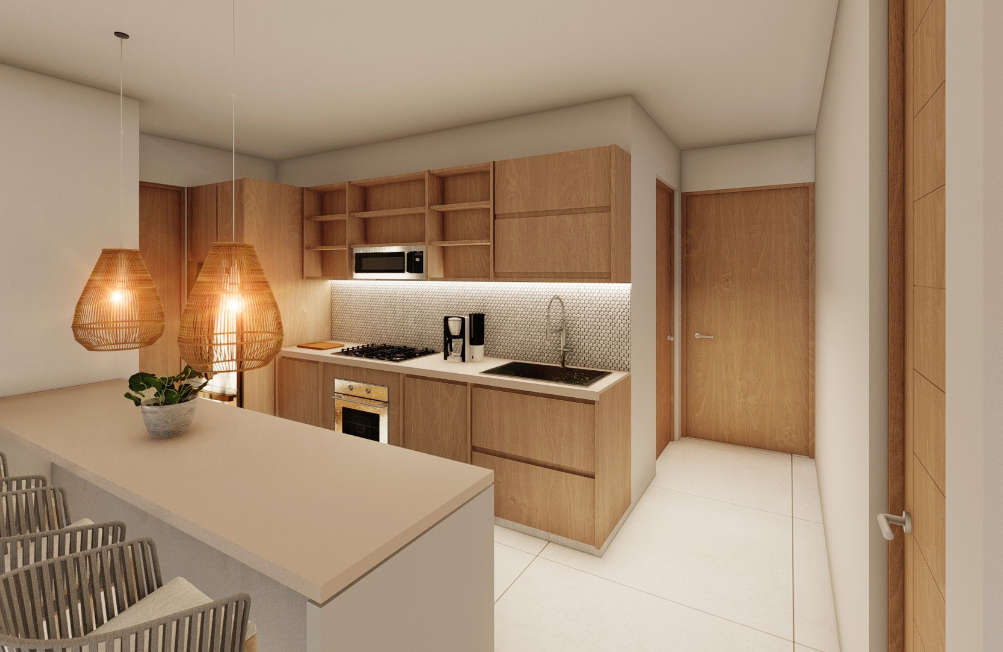 Ocean-view apartment for sale, Arrocito, Huatulco