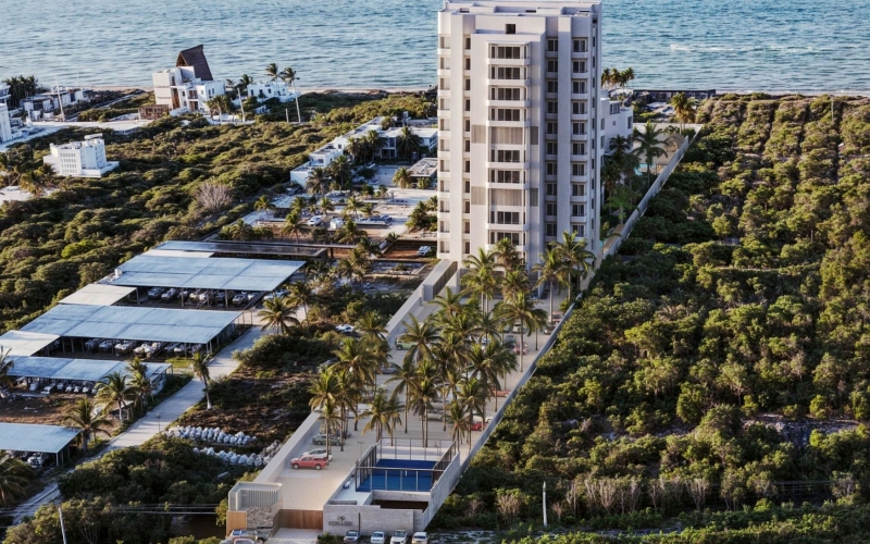 Penthouse with private pool, beach bar, for sale, San Benito, Yucat&aacute;n