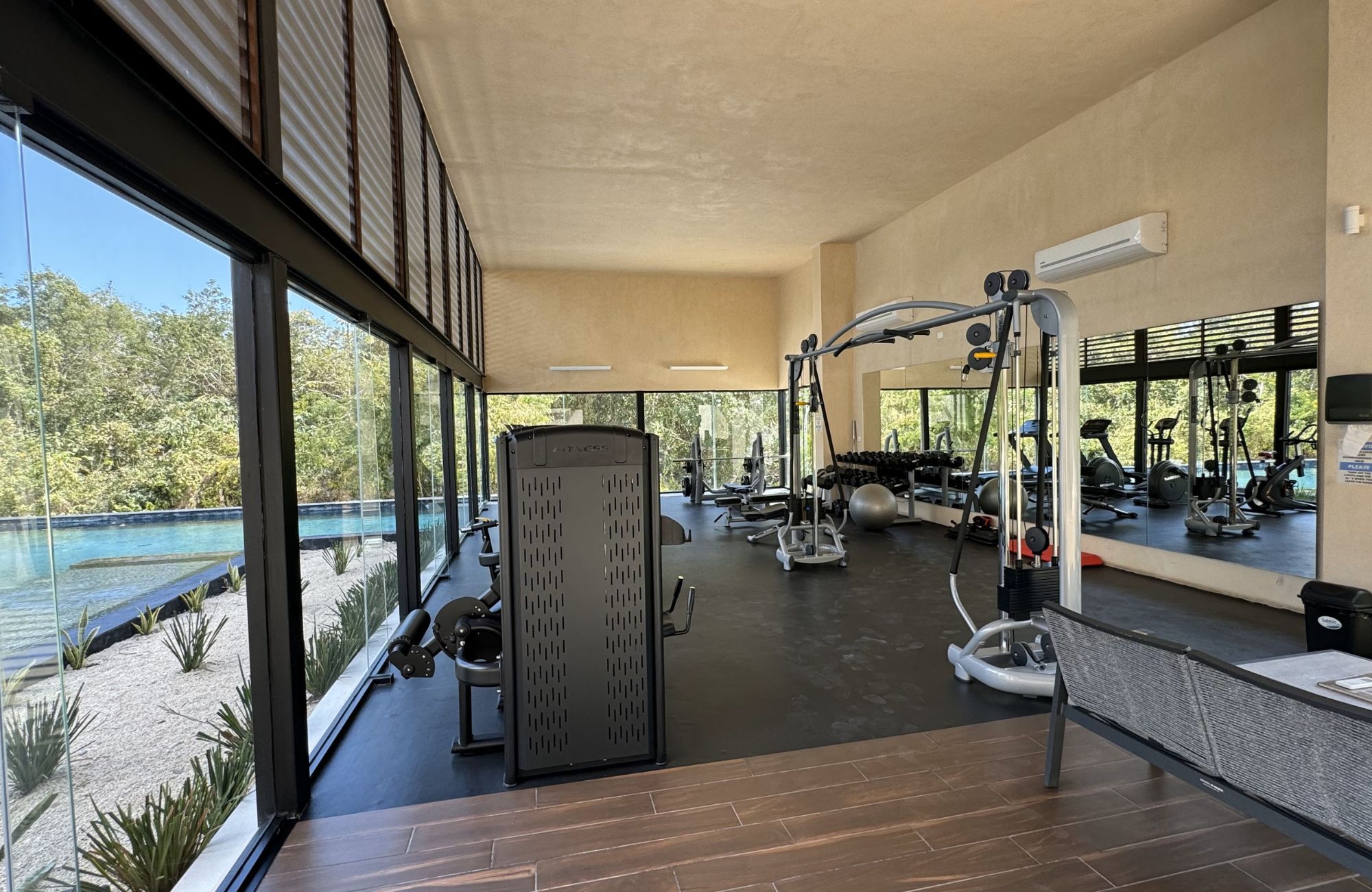 House with private pool, hot tub spa, smart key card, amenities: gym, juice and coffee bar, common pool, in Aldea Zama, Tulum for sale.