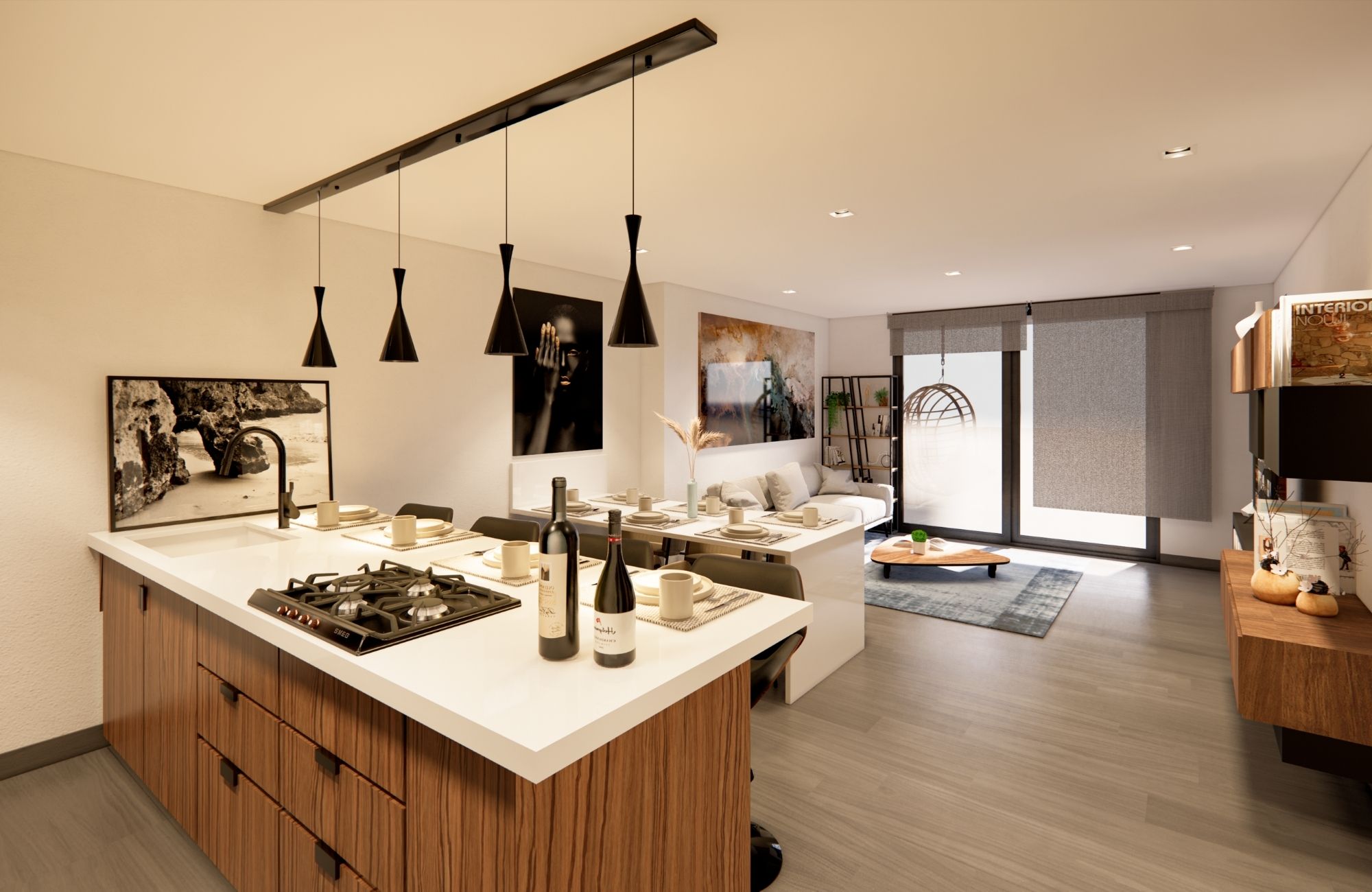 Condominium with security, pool and jacuzzi, pre-construction, for sale, Canc&uacute;n.