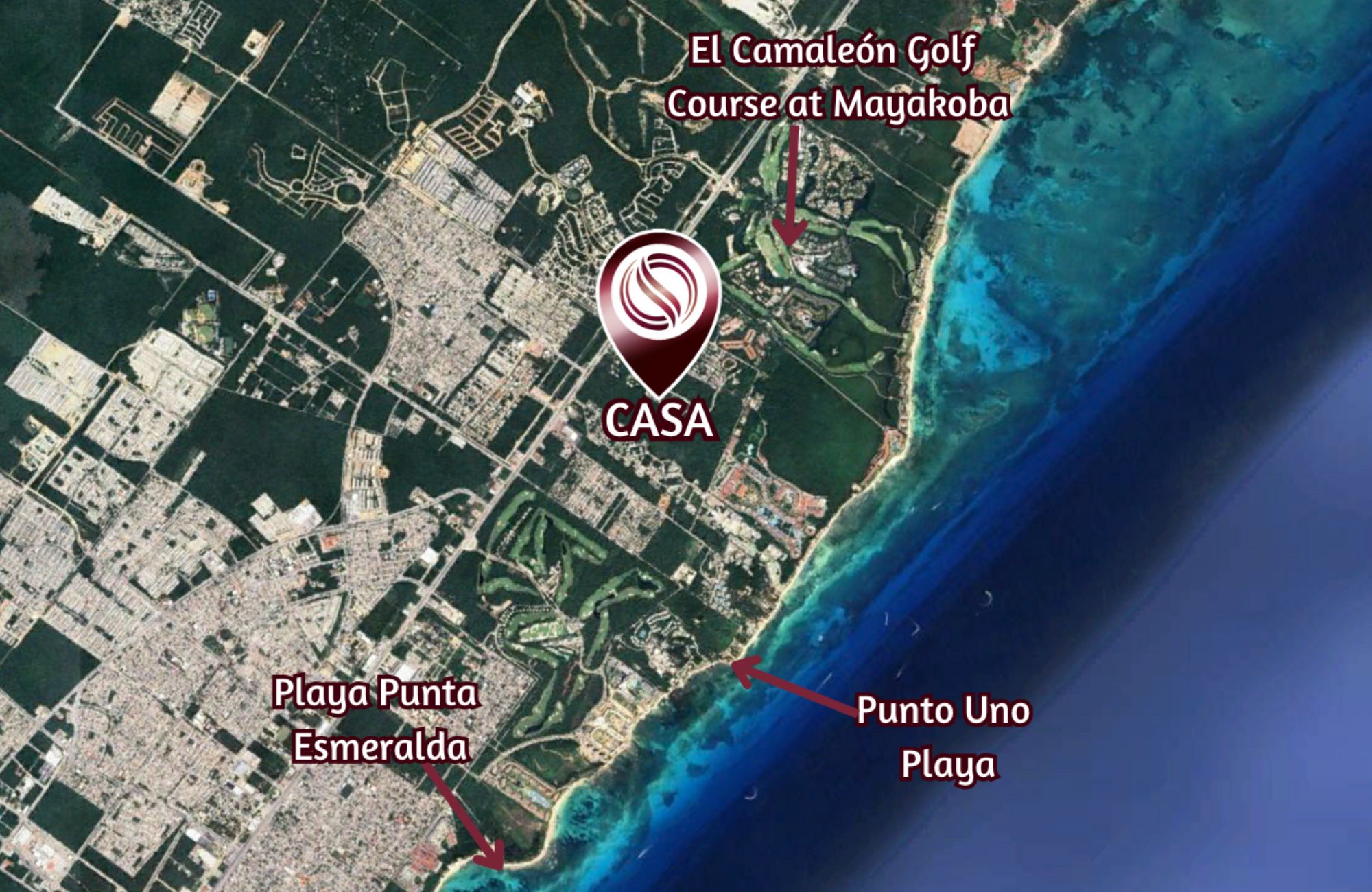 House with studio and private pool for sale, Xpu-ha, Quintana Roo