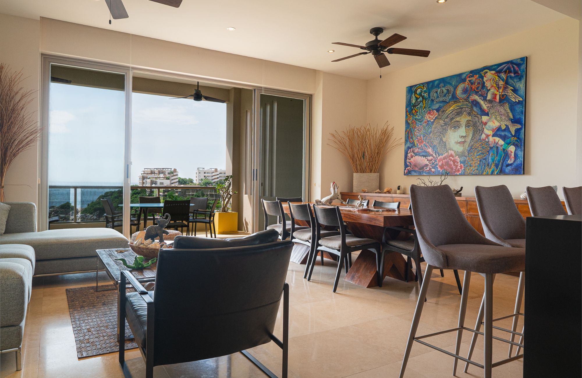 Penthouse con vista al mar, club de playa, en venta, Cosmo Residences, Huatulco