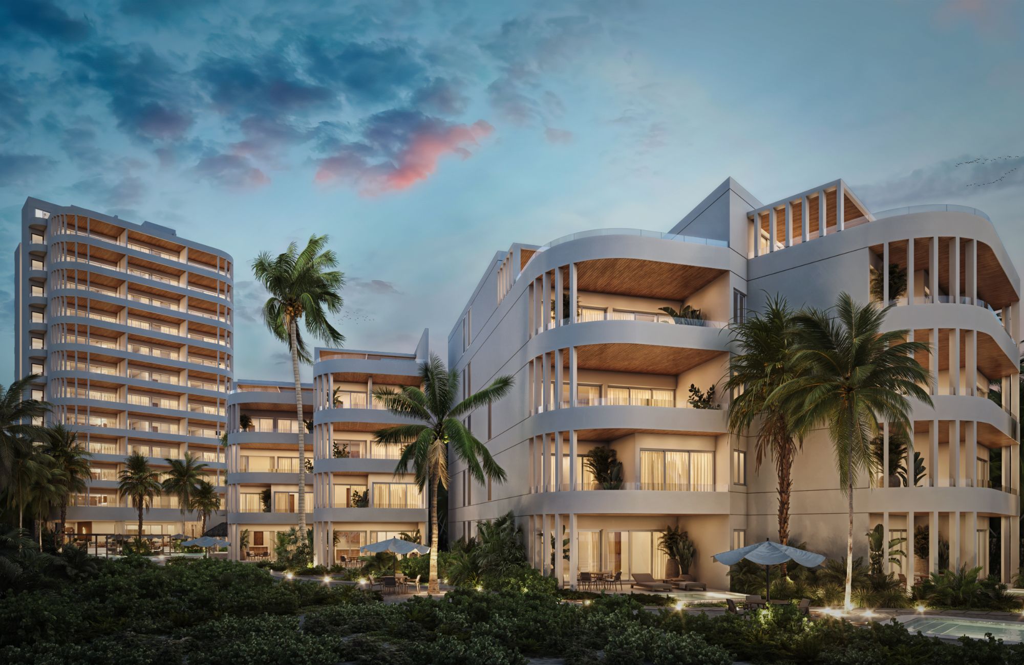 House with private pool, double-height living room, terrace, for sale, downtown Merida